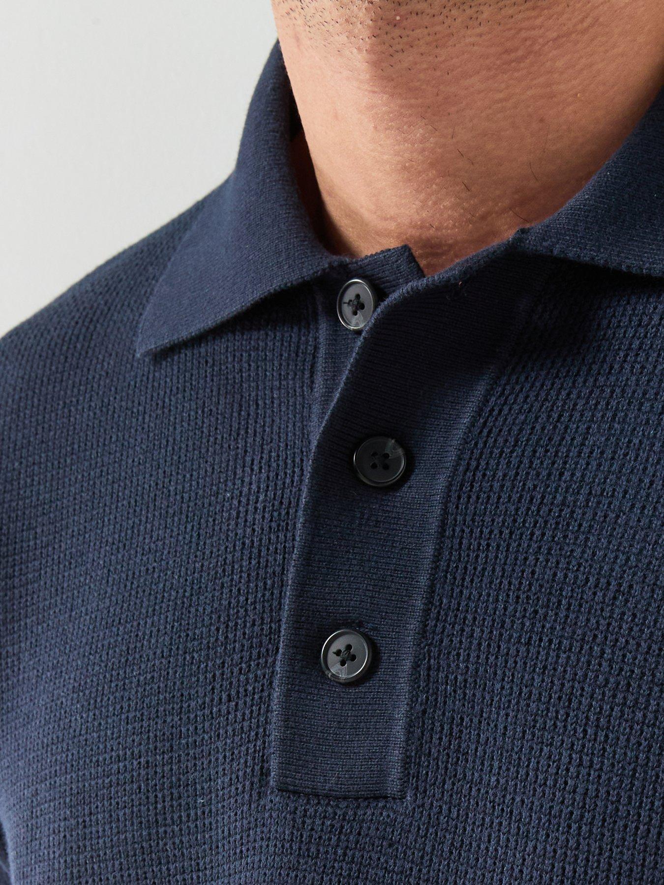 Image 4 of 6 of Selected Selected Dane Short Sleeve Relaxed Fit Polo Shirt