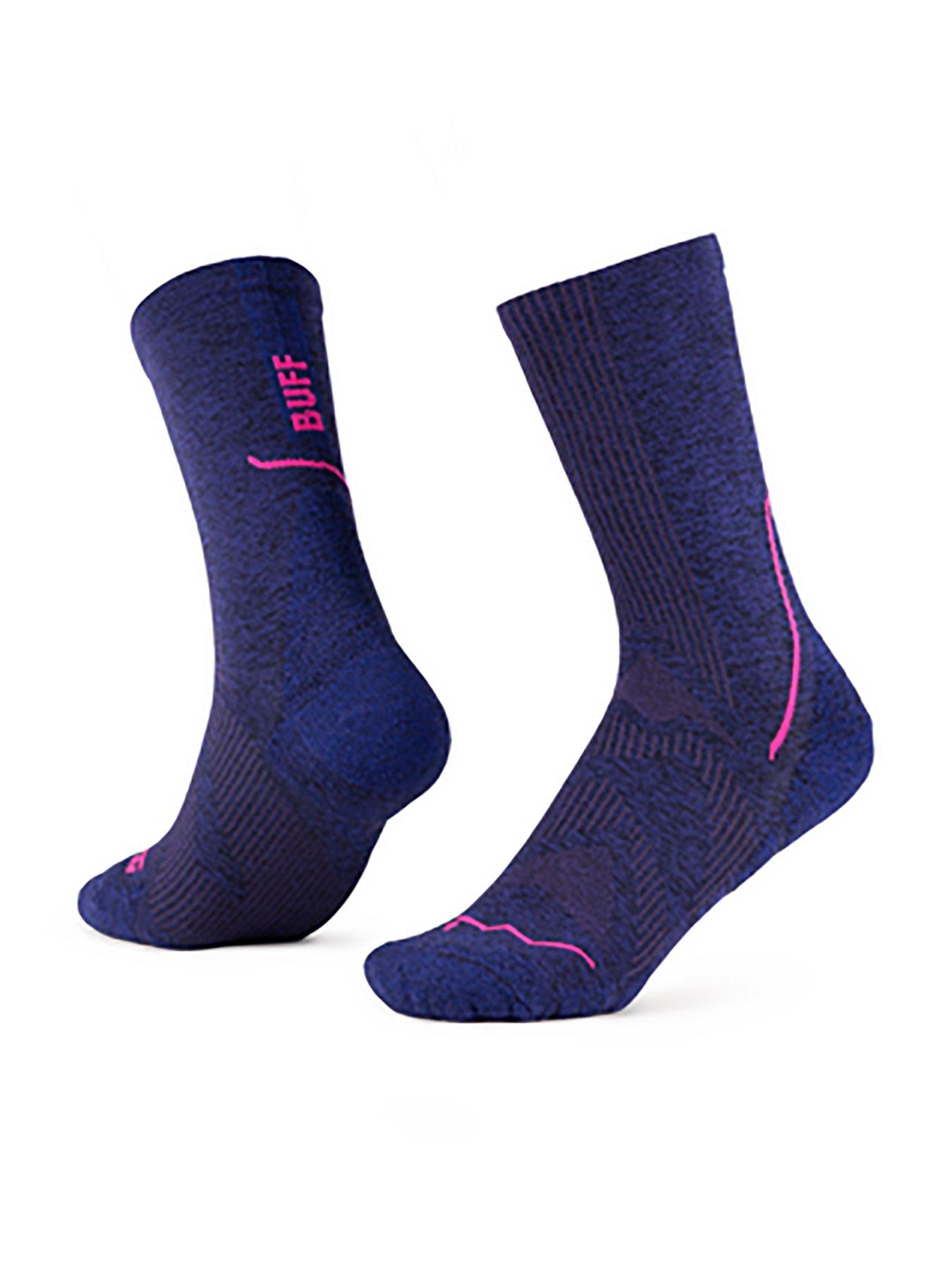 Image 1 of 1 of Buff Dryflx Crew Sock DC-Ultramarine - Purple