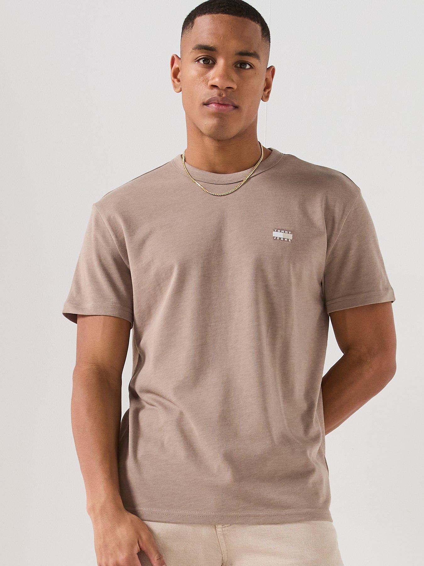 Tommy Jeans Badge T-Shirt - Grey