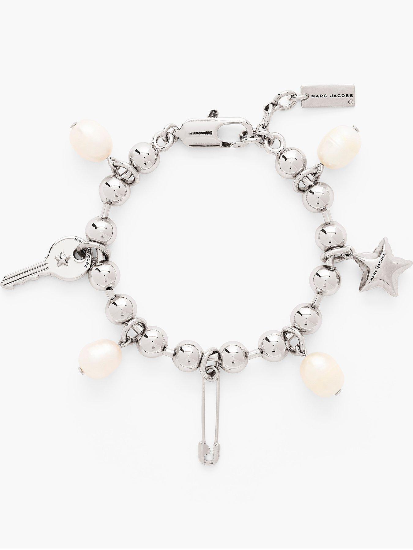 MARC JACOBS Punk Beauty Charm Bracelet - Silver