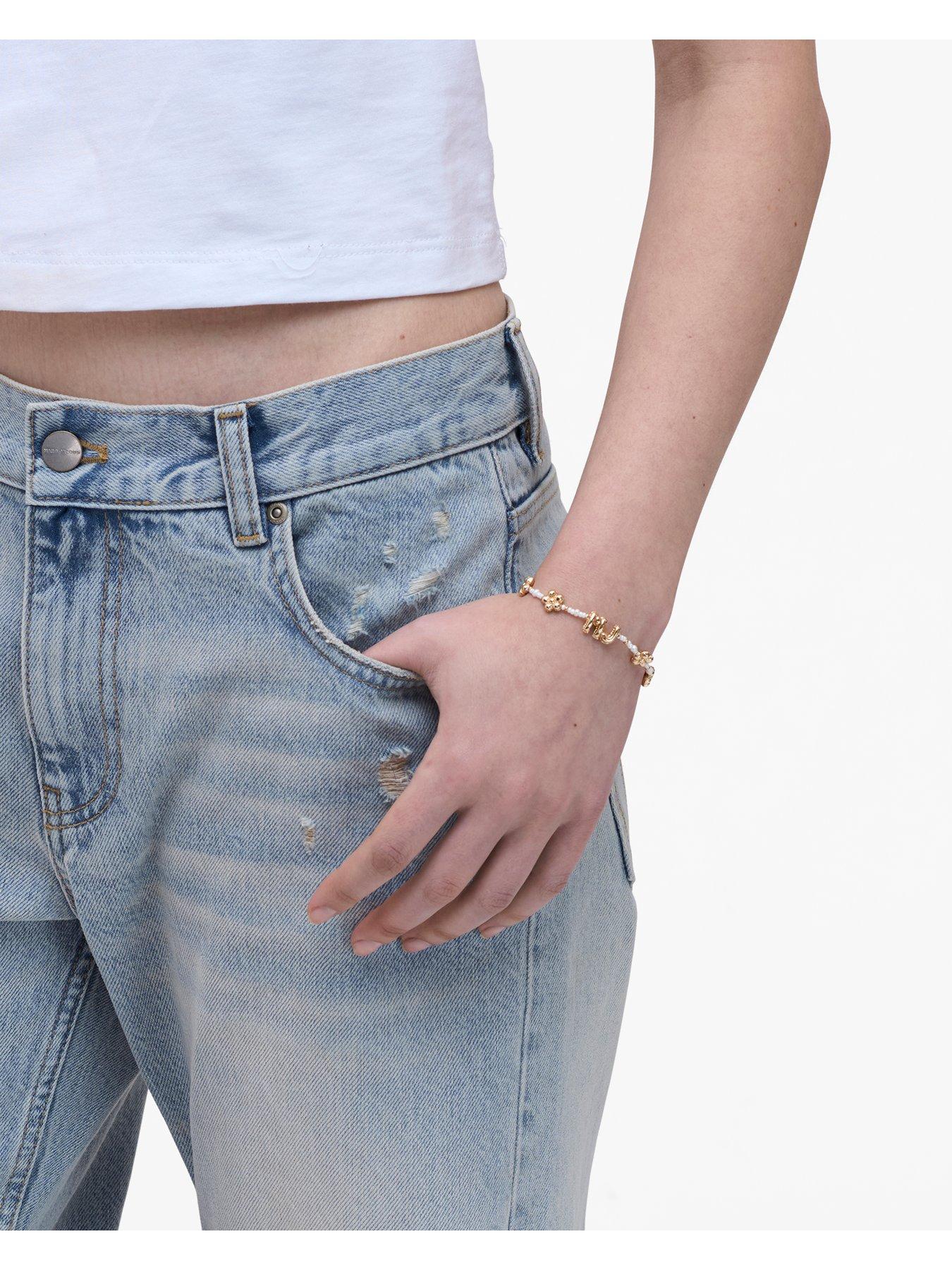 Image 2 of 3 of MARC JACOBS The Pearl MJ Balloon Bracelet - Gold