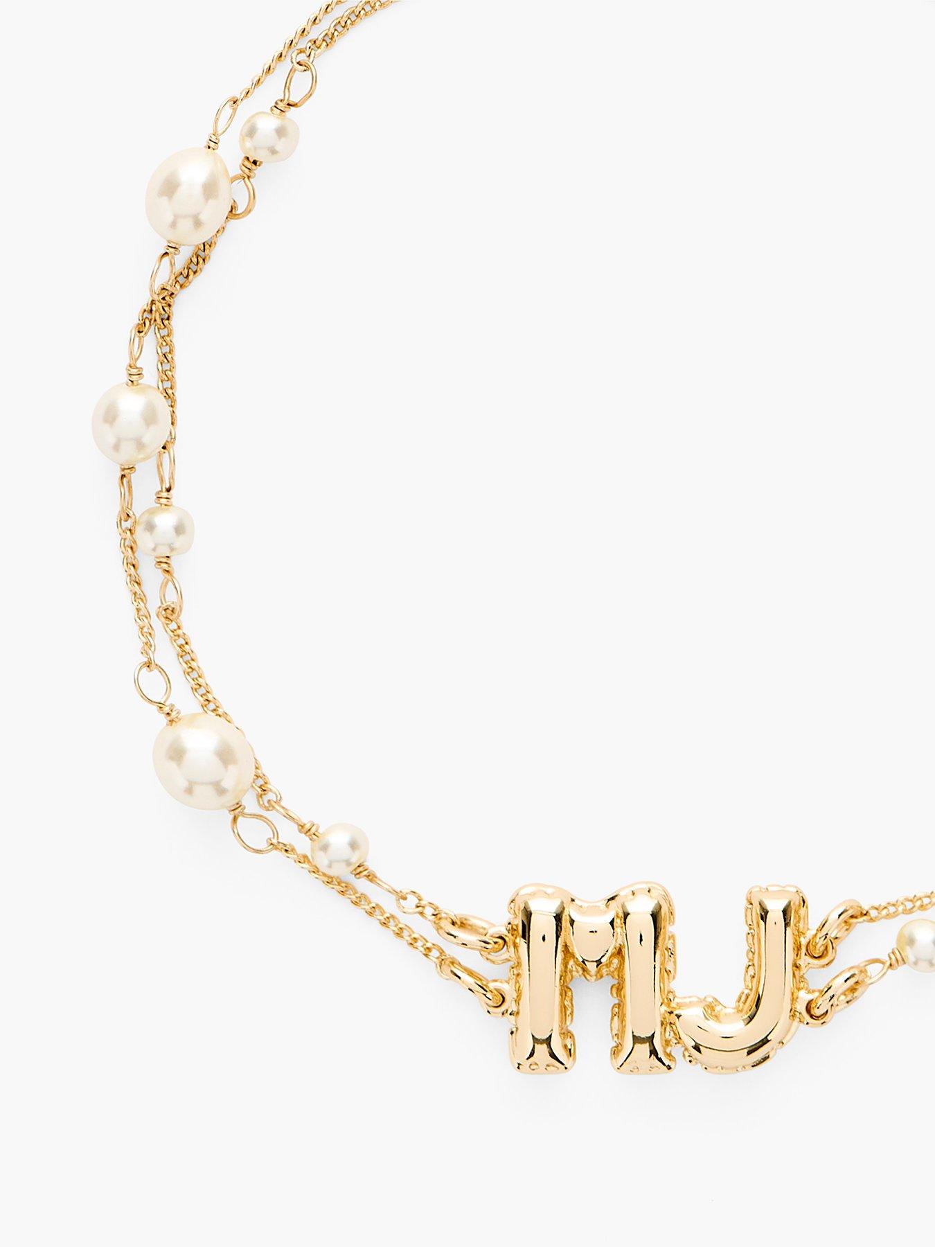 Image 3 of 3 of MARC JACOBS The Pearl MJ Balloon Bracelet - Gold