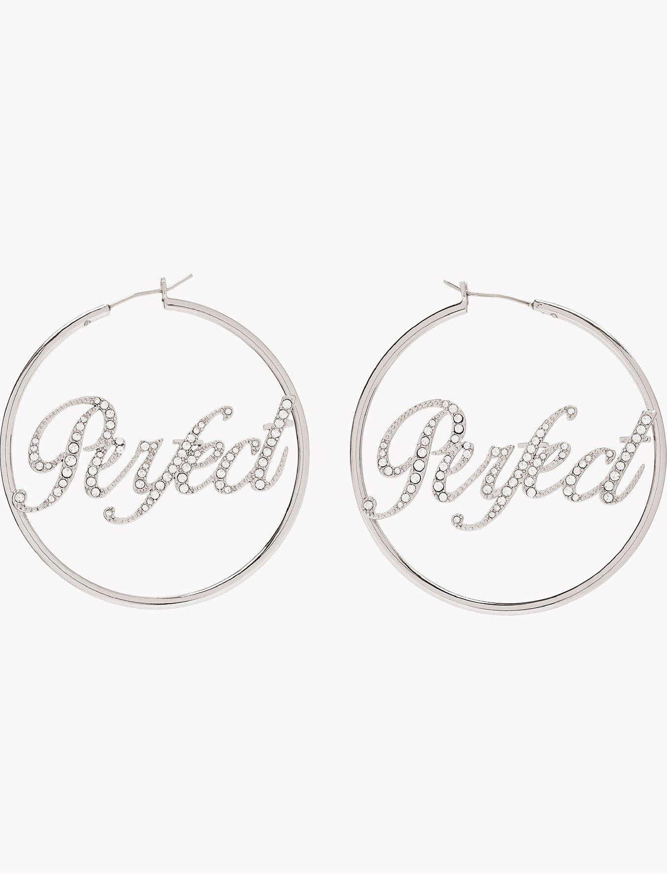 Marc Jacobs Perfect Hoop Earrings - Silver