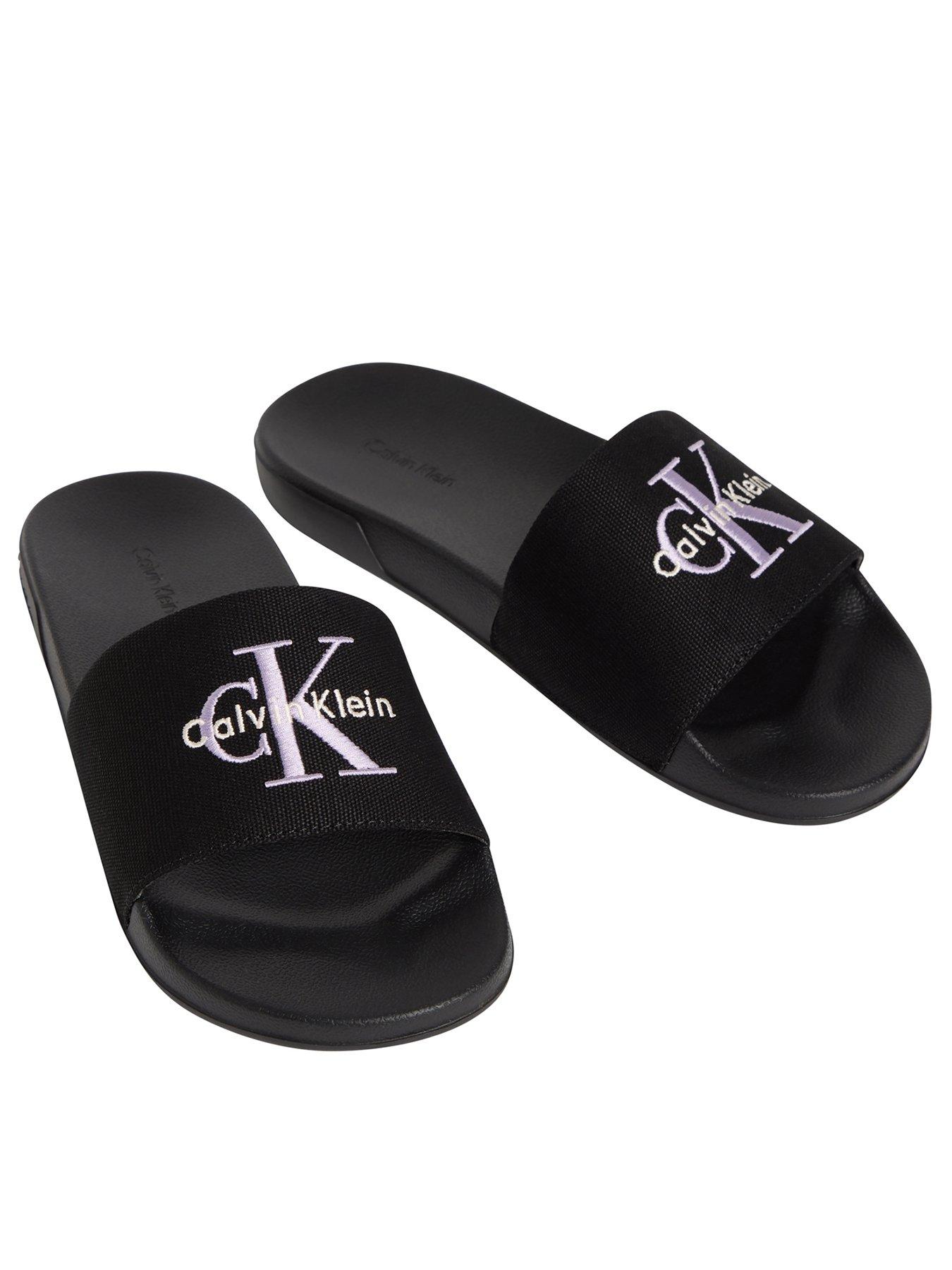 Calvin Klein Essential Sliders - Black