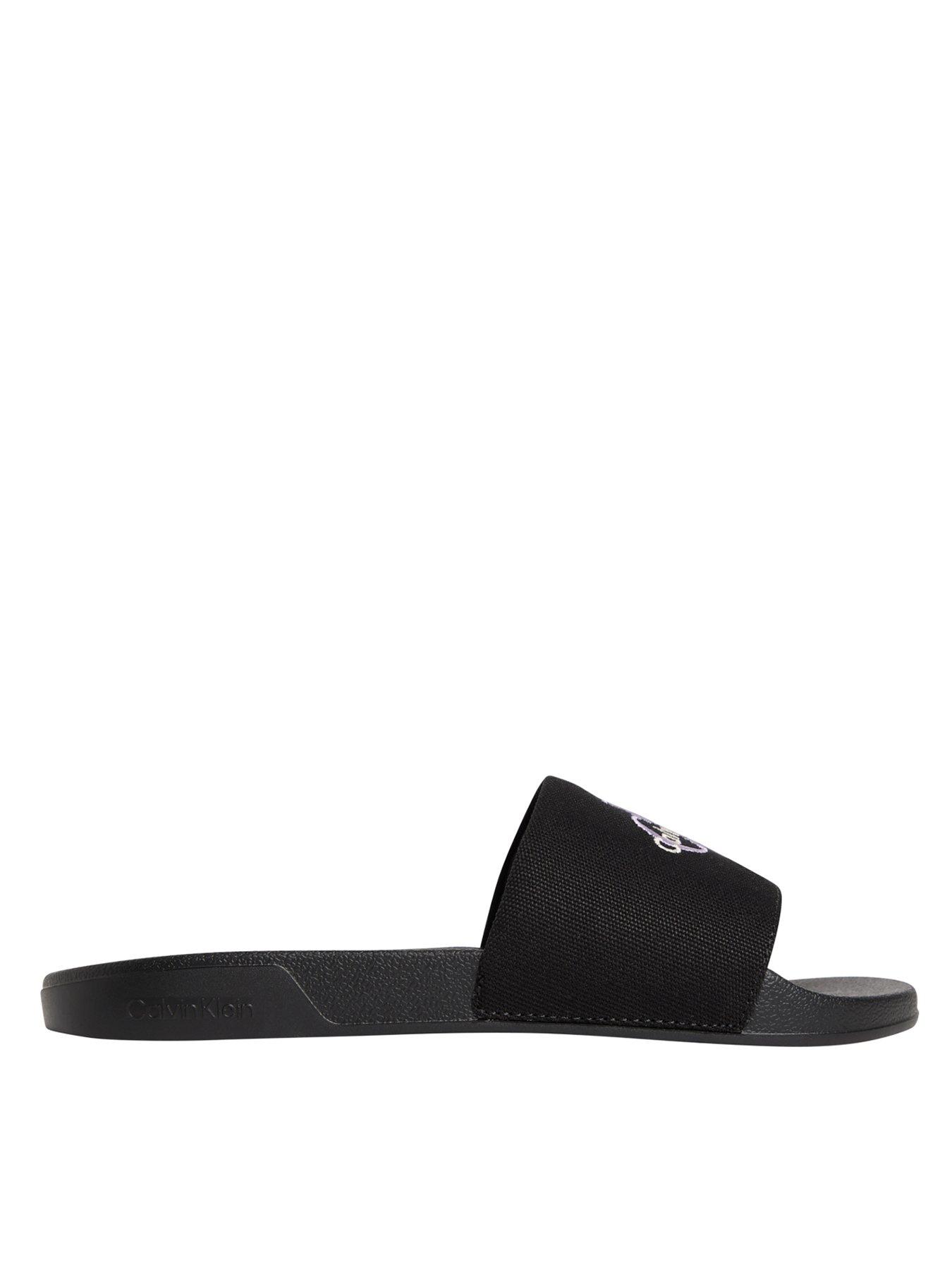 Calvin Klein Essential Sliders - Black | Very