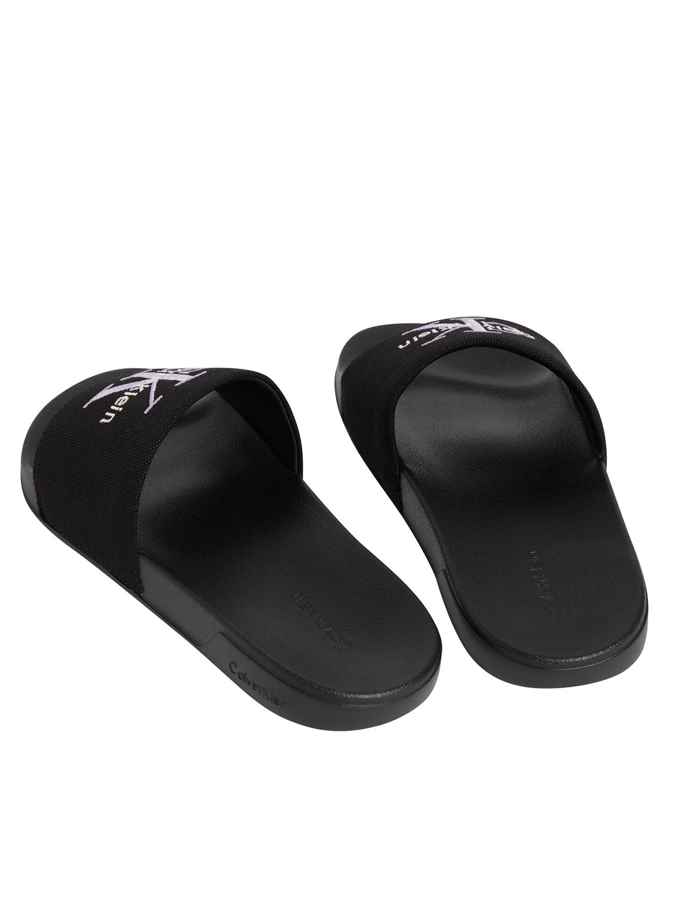 Calvin Klein Essential Sliders - Black | Very