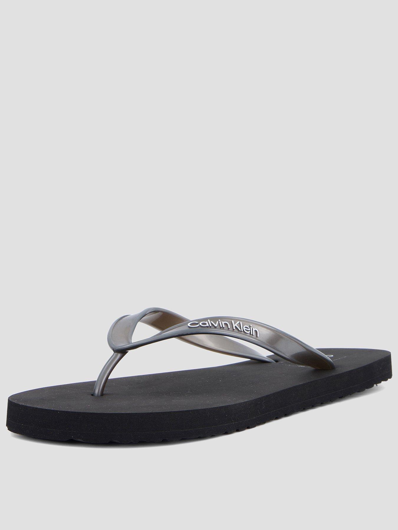 Calvin Klein Flip Flop TPU Metallic - Black