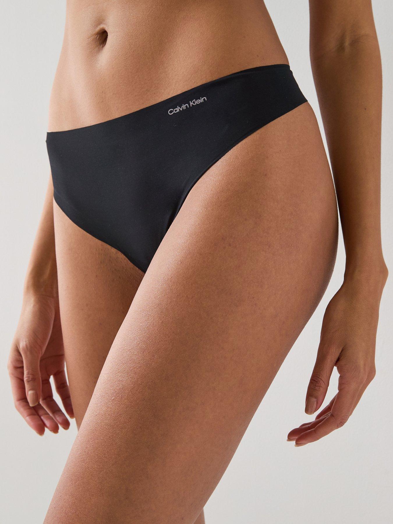 Image 2 of 6 of Calvin Klein Thong 3Pk - Multi