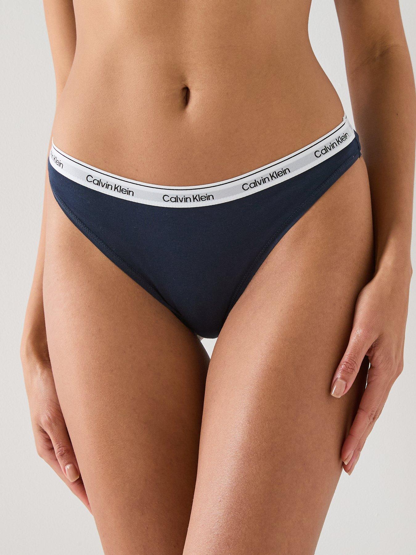Image 4 of 6 of Calvin Klein Bikini Briefs 3 Pack - Multi