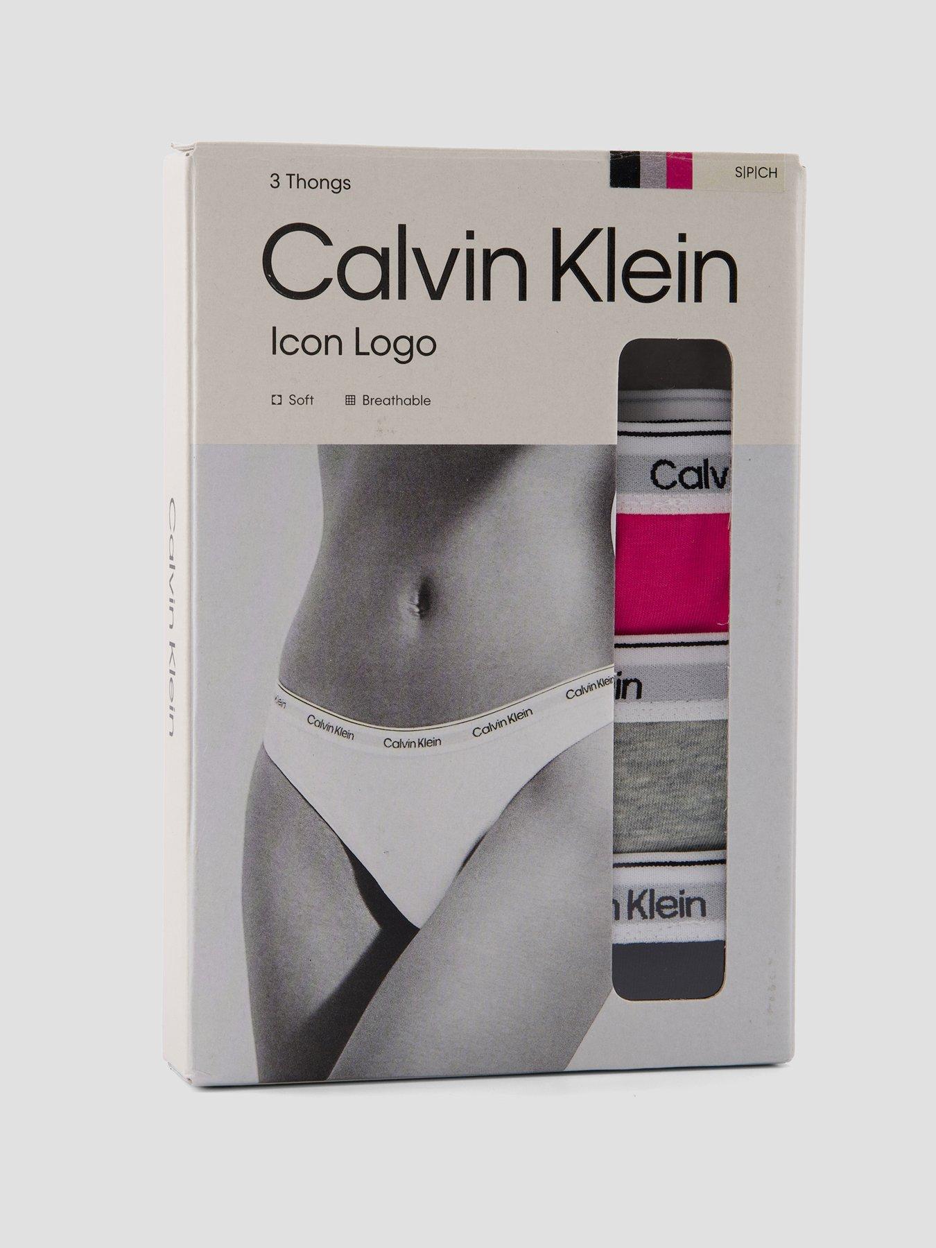 Image 6 of 6 of Calvin Klein Thong 3Pk