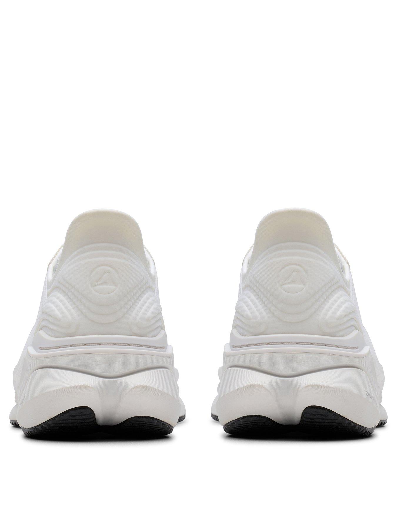 Image 3 of 6 of Clarks Pace Trainers - White