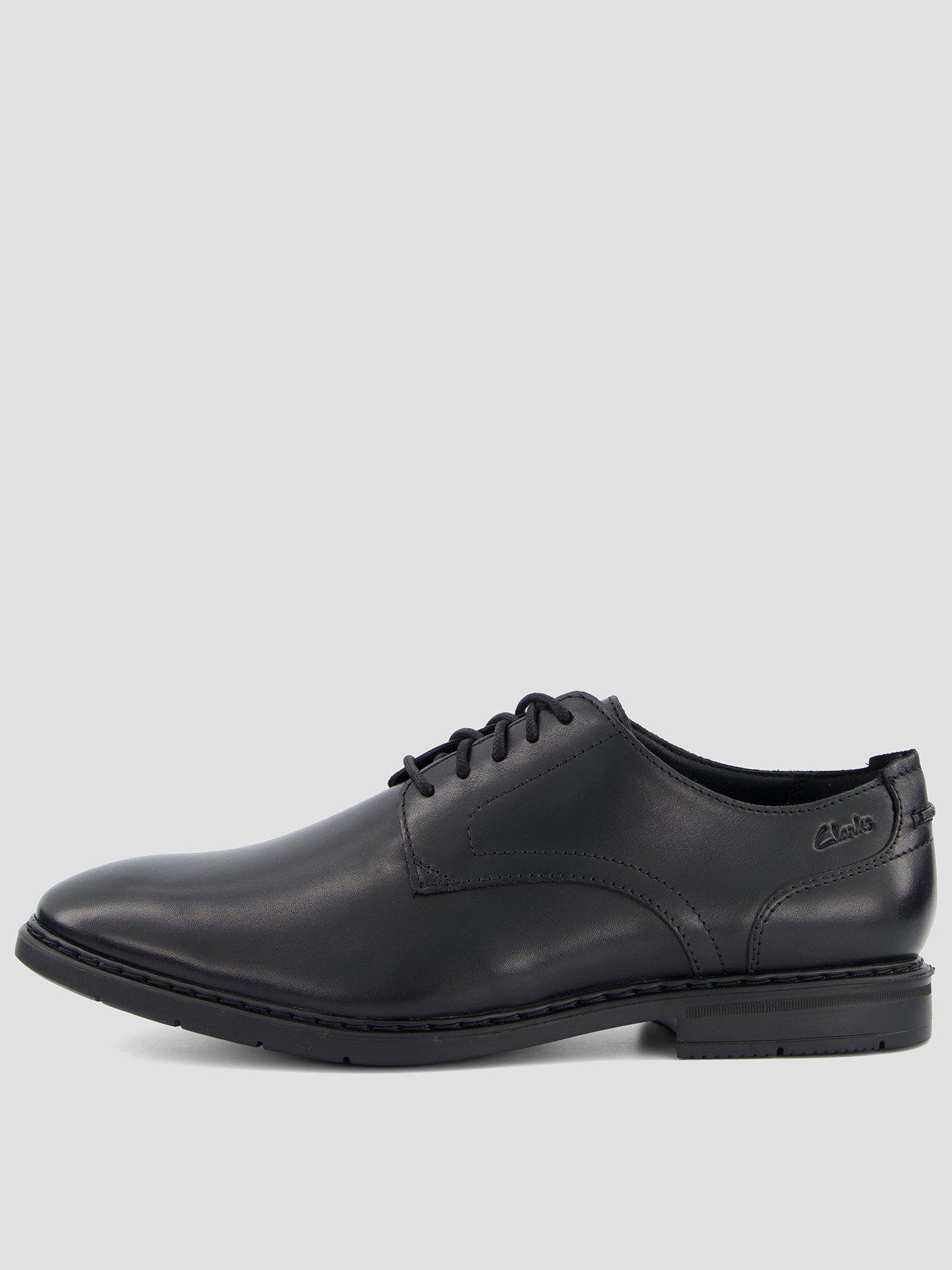 Clarks Clarks Banbury Derby Black Leather