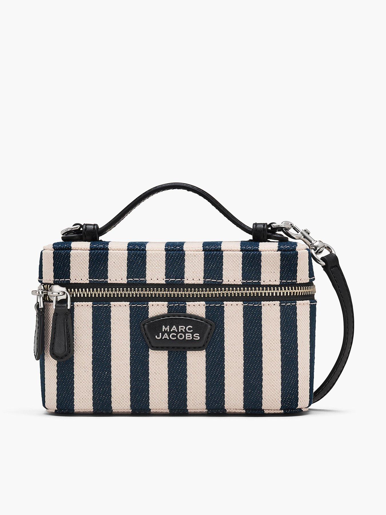 MARC JACOBS The Stripe Canvas Everyday Vanity Bag