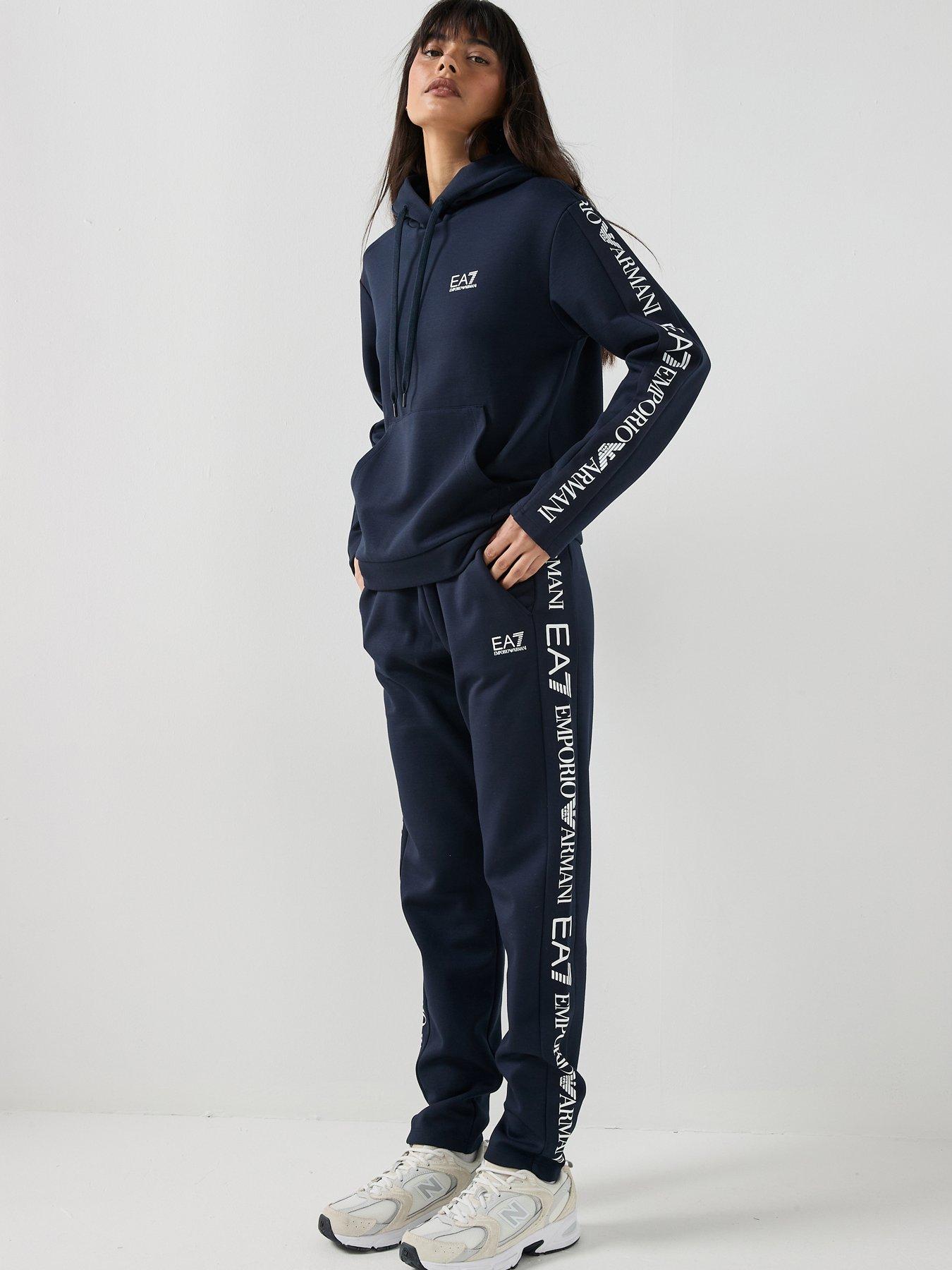 EA7 Emporio Armani Train Logo Tracksuit - Blue
