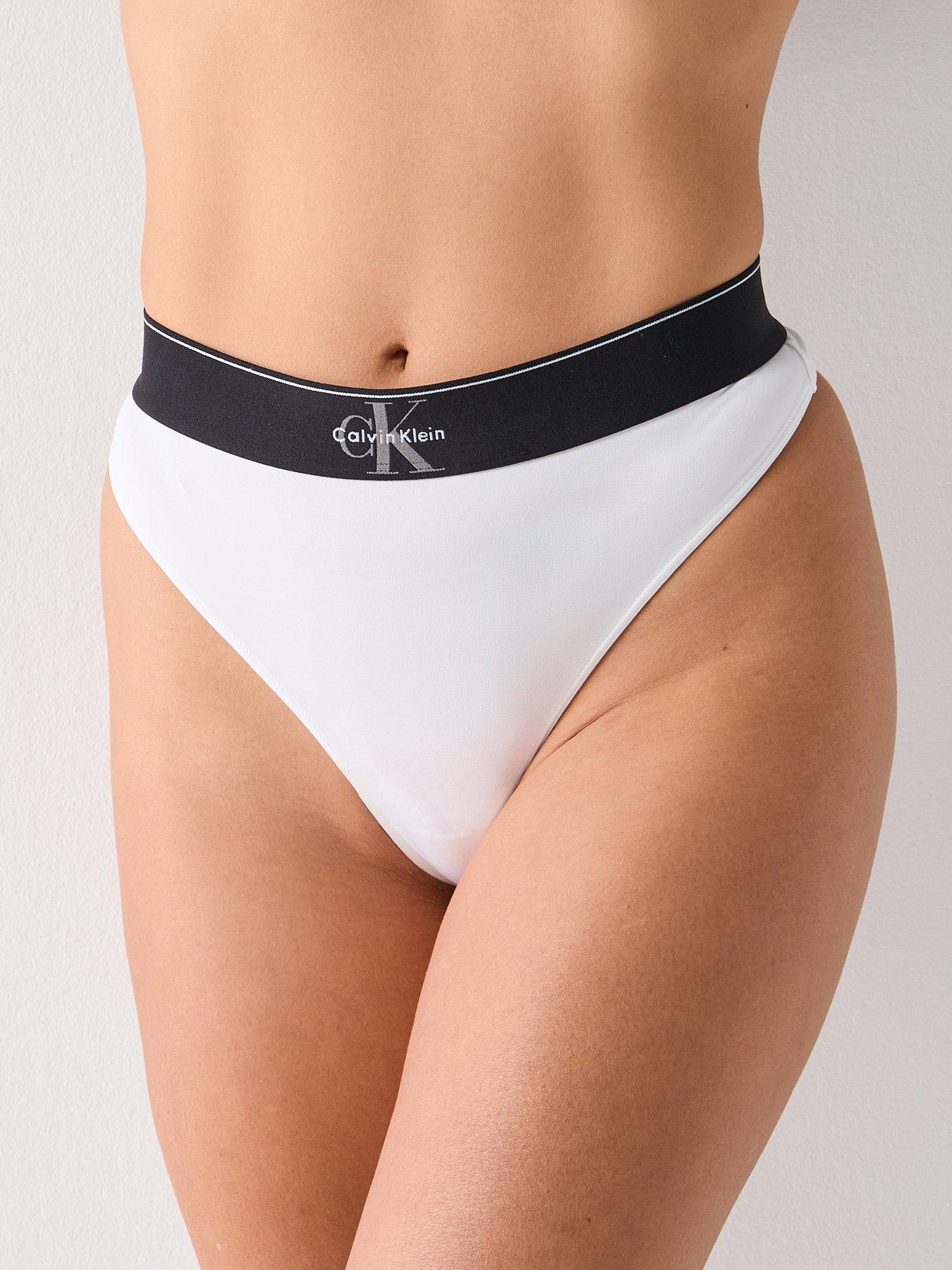Calvin Klein Thong - White