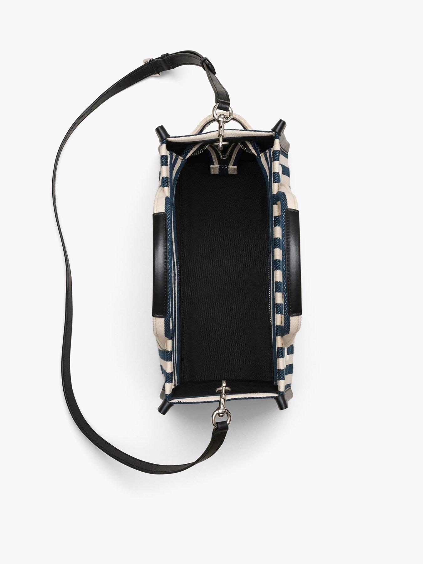 Image 4 of 5 of MARC JACOBS The Stripe Canvas Medium Tote Bag