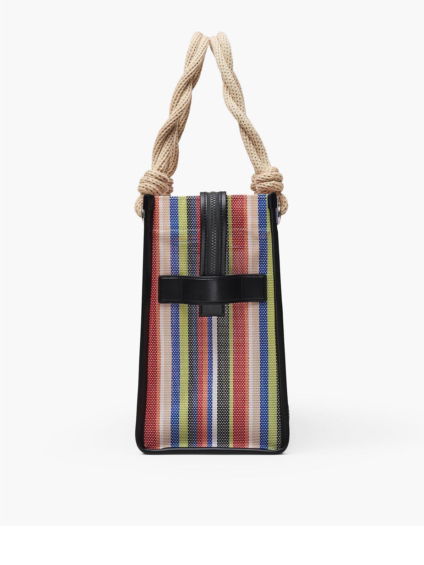 Image 3 of 5 of MARC JACOBS The Stripe Mesh Large Tote Bag