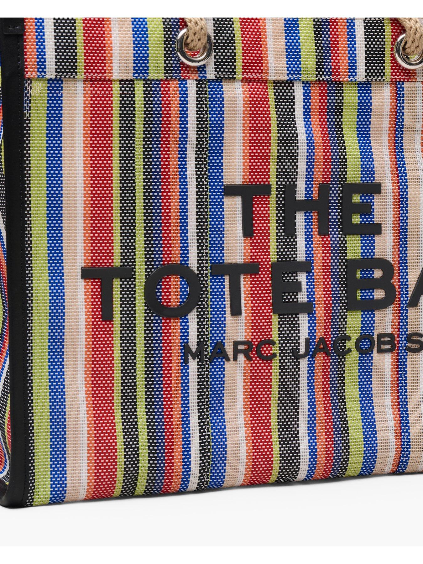 Image 4 of 5 of MARC JACOBS The Stripe Mesh Large Tote Bag
