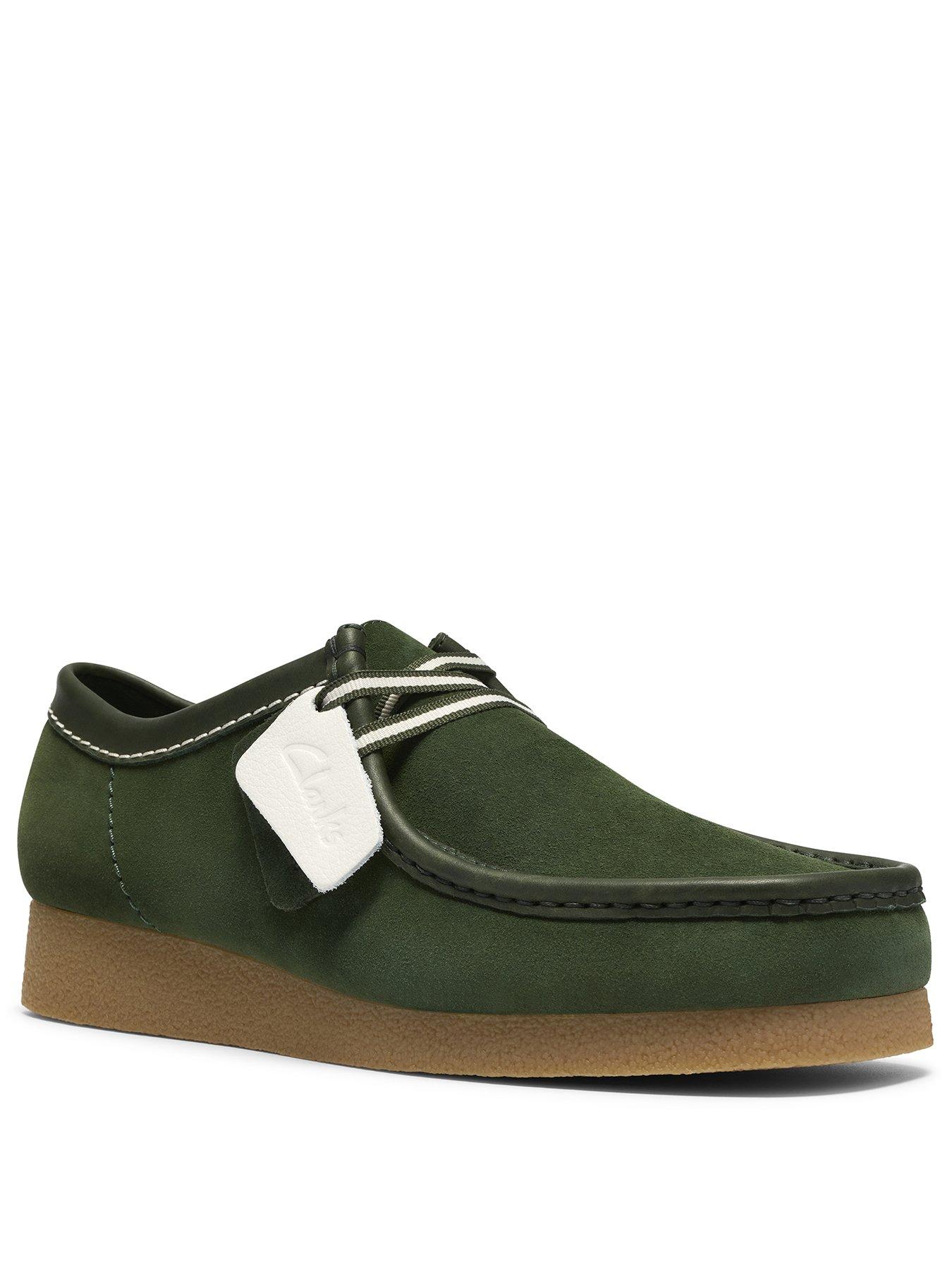 Image 2 of 7 of Clarks Wallabee Evo Lace Up Shoes - Khaki
