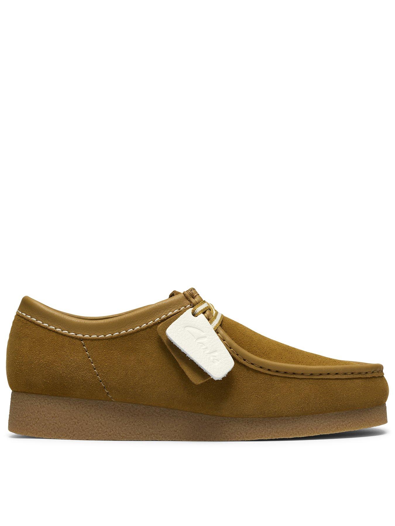 Image 1 of 7 of Clarks Wallabee Evo Lace Up Shoes - Brown