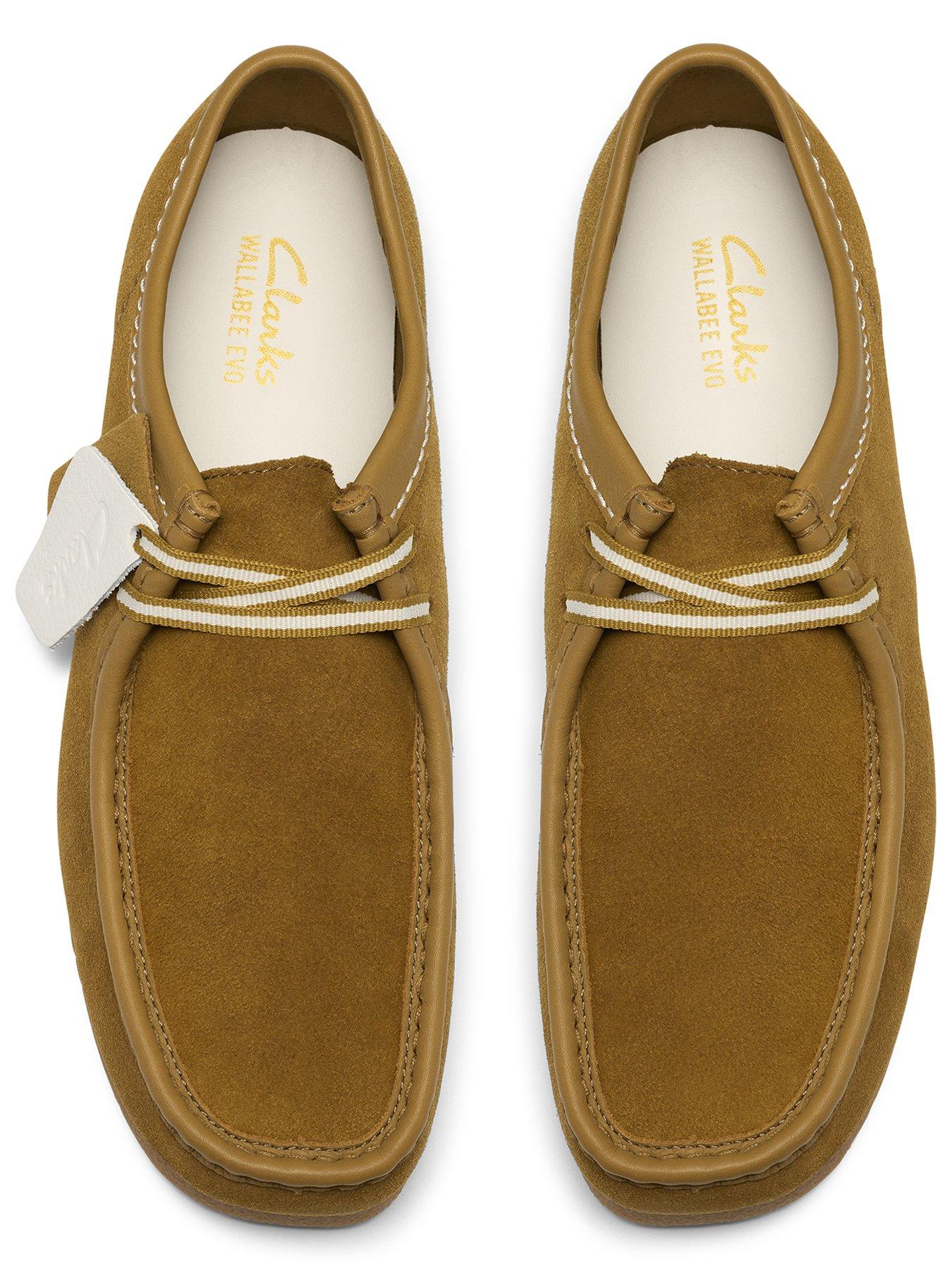 Image 4 of 7 of Clarks Wallabee Evo Lace Up Shoes - Brown