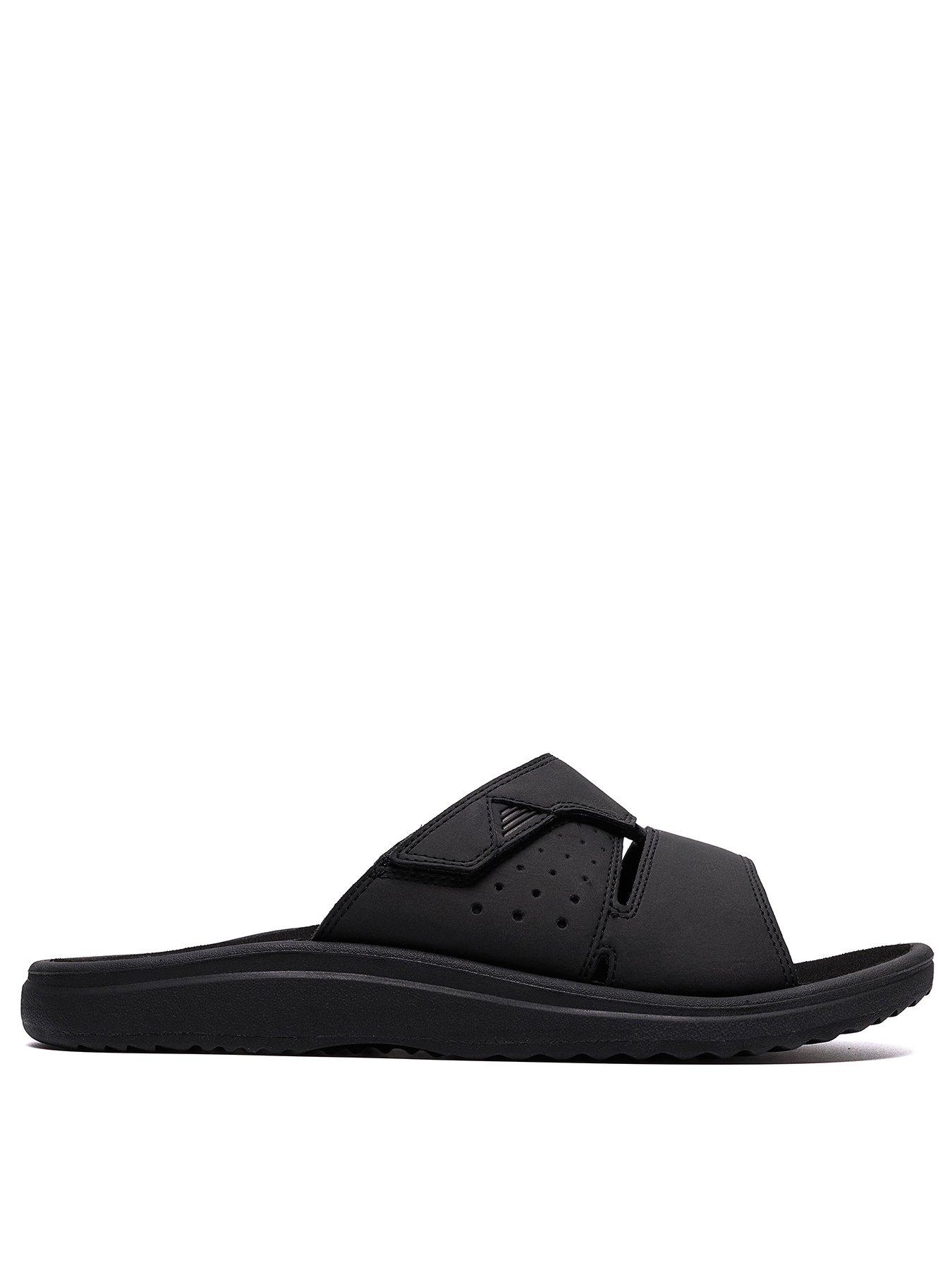 Clarks Brinkley Sliders - Black