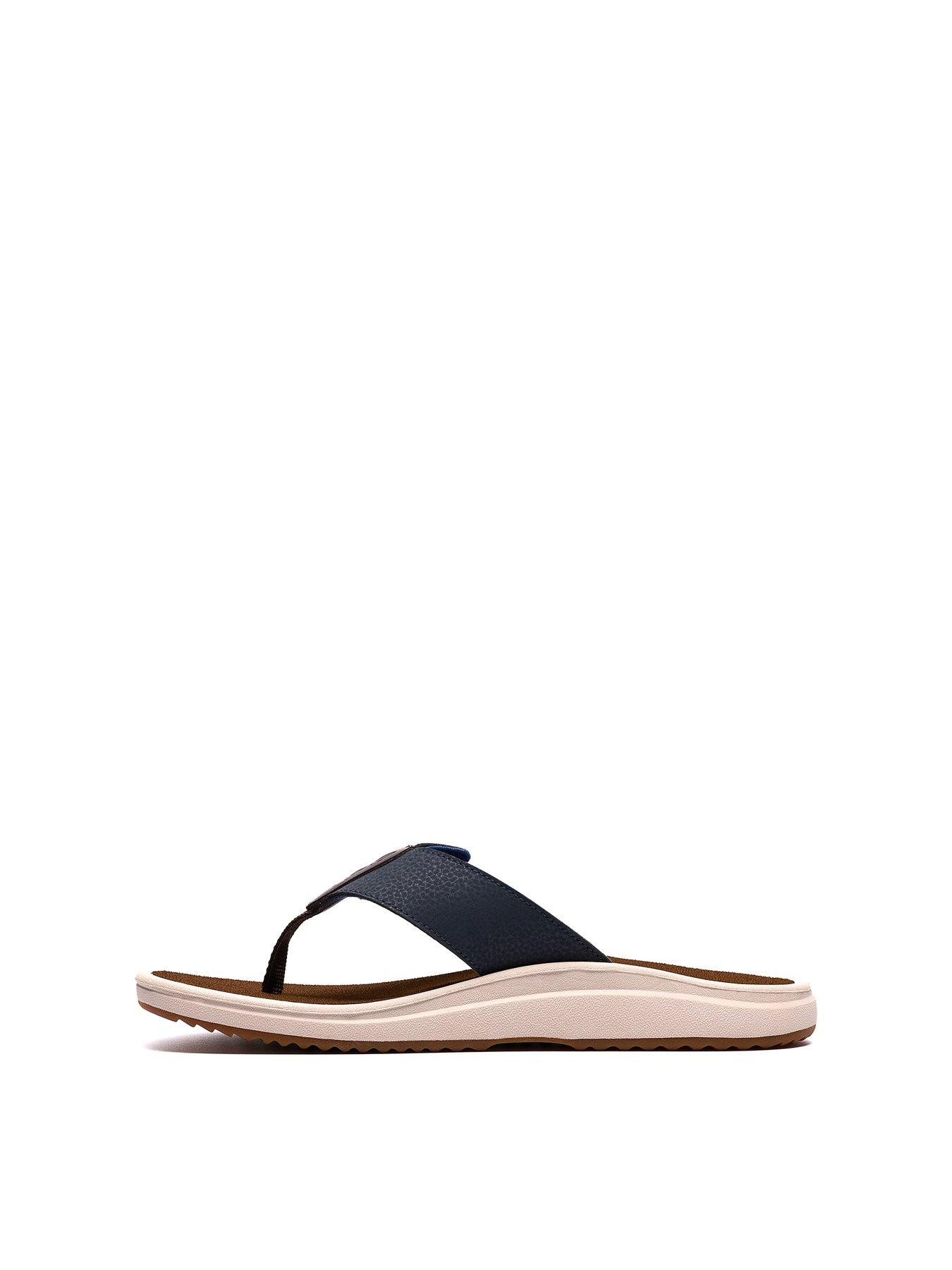 Image 6 of 6 of Clarks M Brinkley Flip Flop - Navy