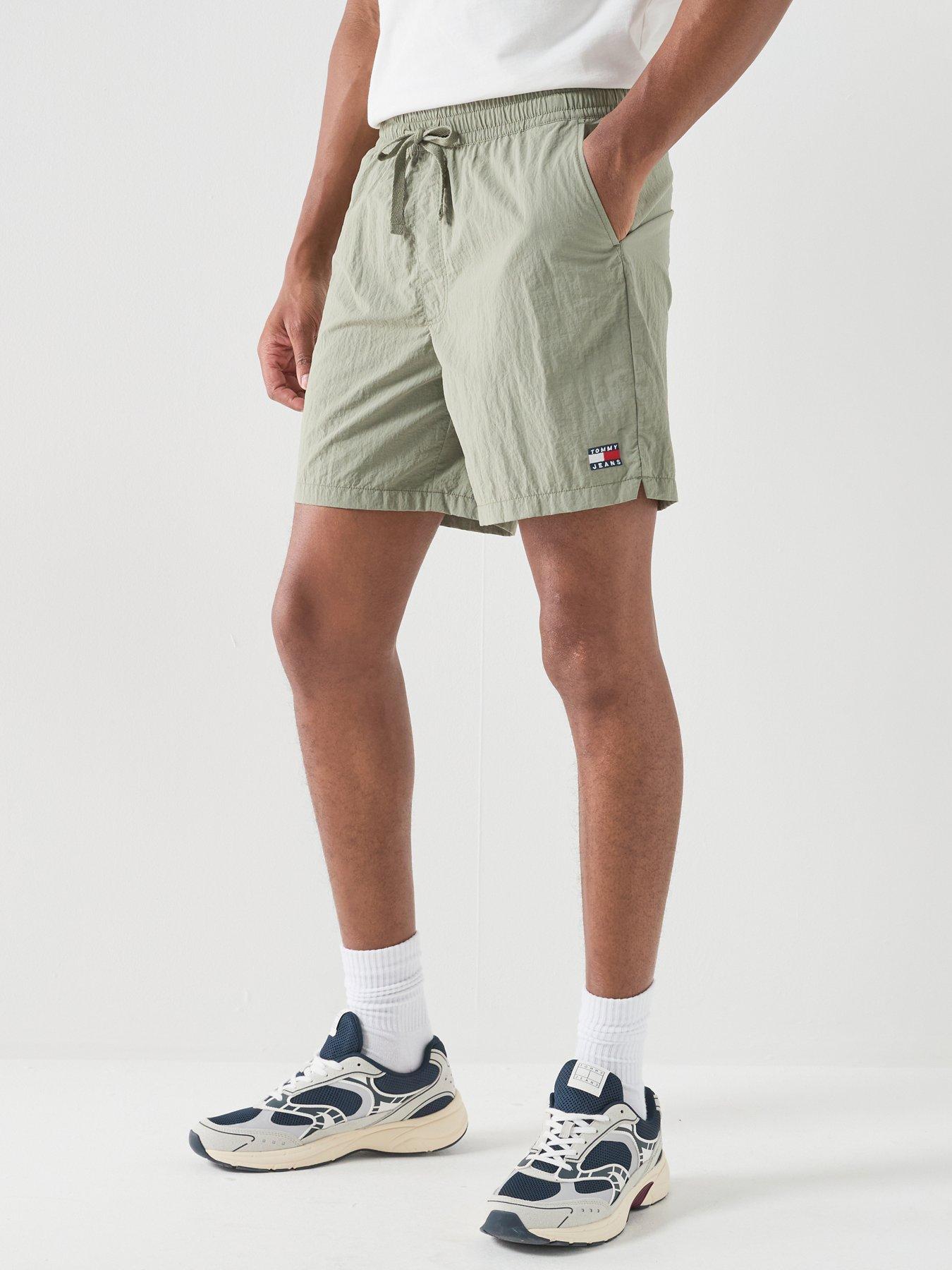 Tommy Jeans: Nylon Club Shorts - Utility Sage