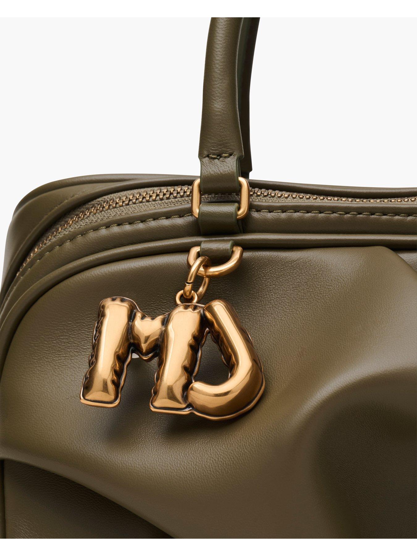 Image 4 of 5 of MARC JACOBS The Small Wave Leather Bag - Olive