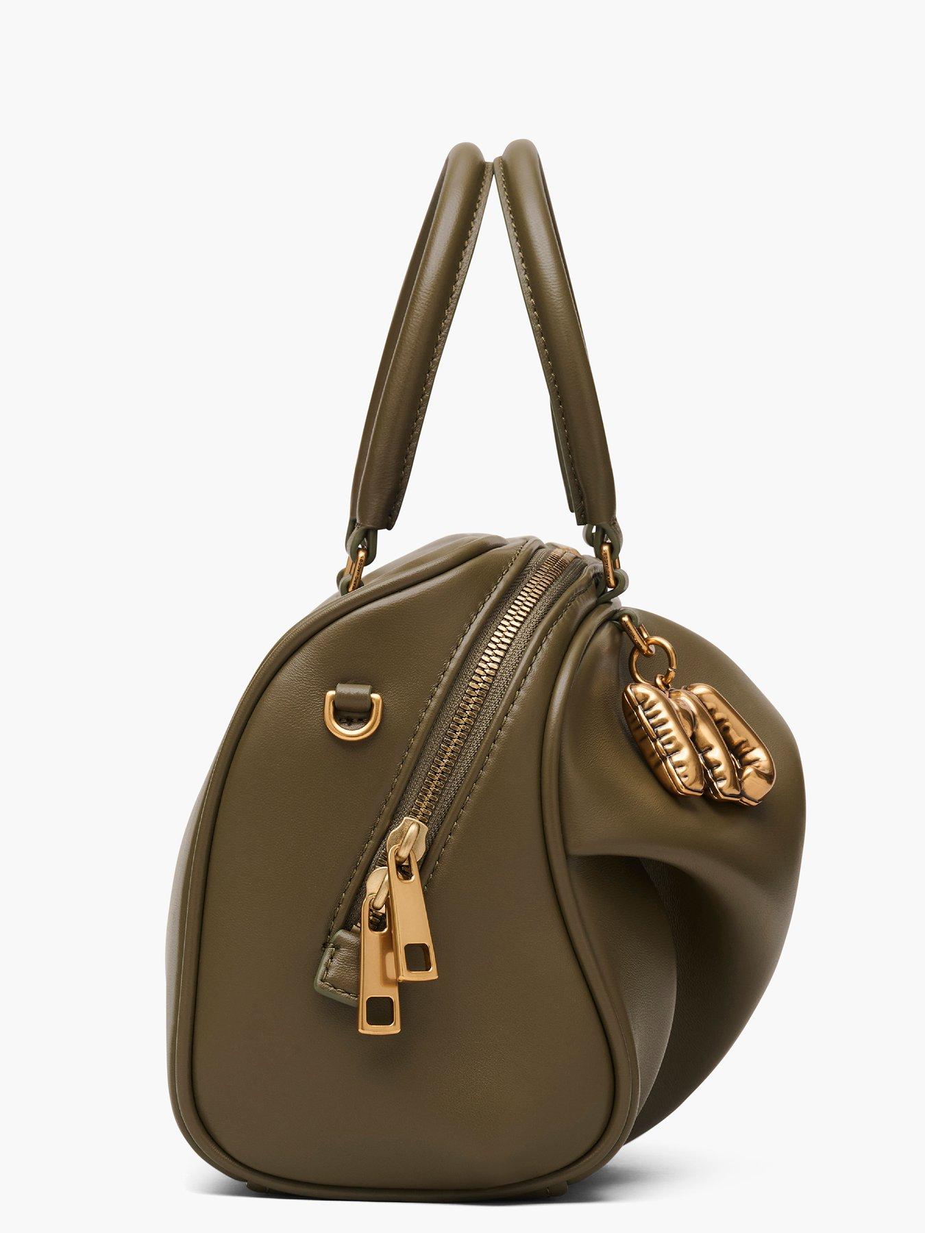 Image 5 of 5 of MARC JACOBS The Small Wave Leather Bag - Olive