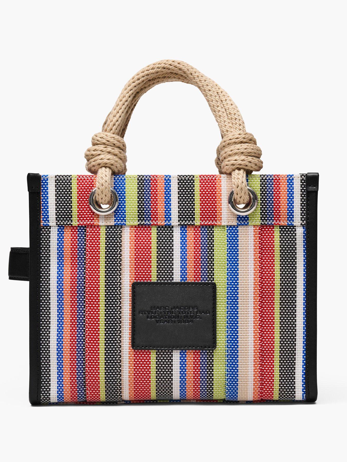 Image 2 of 5 of MARC JACOBS The Stripe Mesh Small Tote Bag