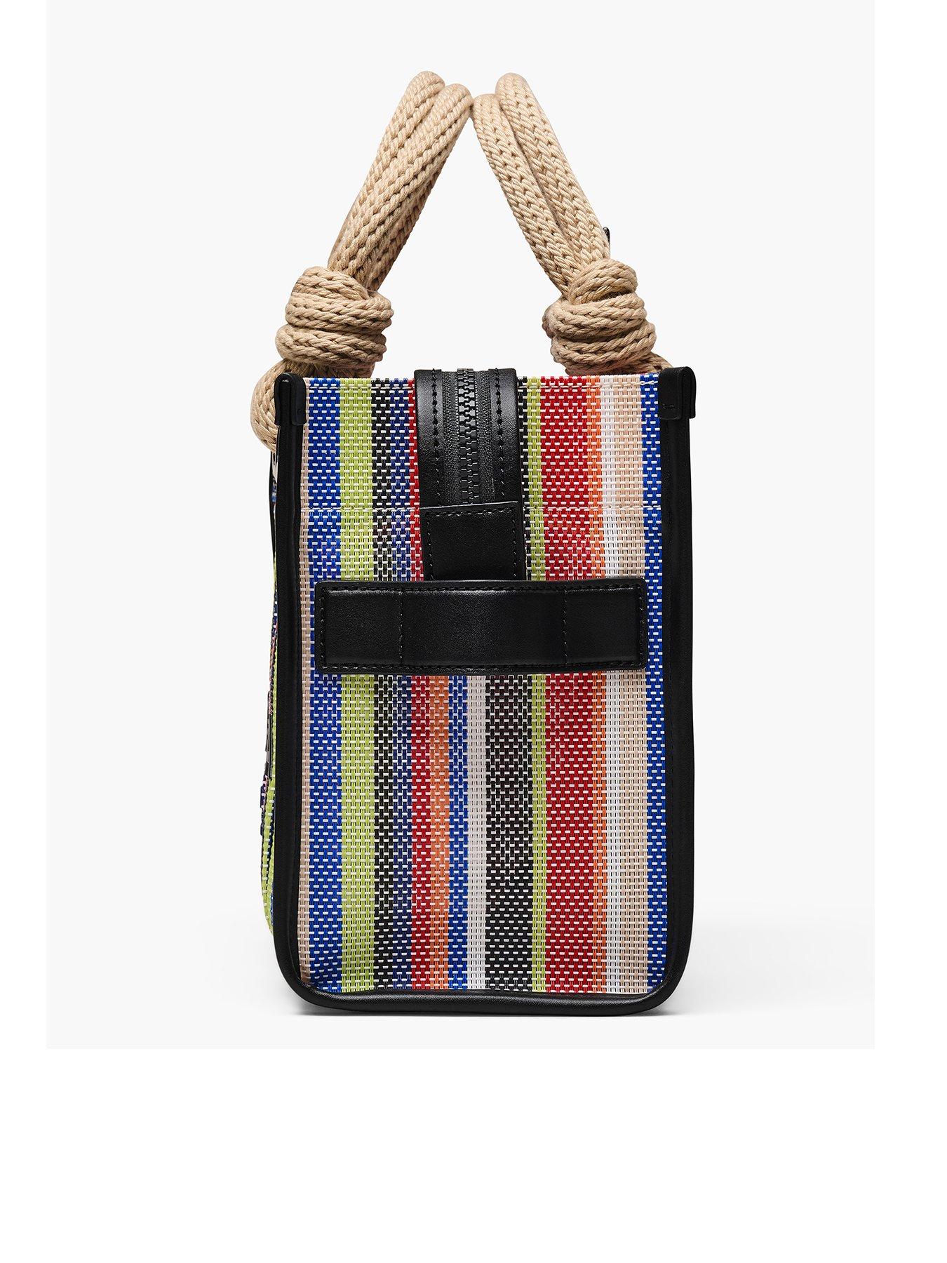 Image 3 of 5 of MARC JACOBS The Stripe Mesh Small Tote Bag