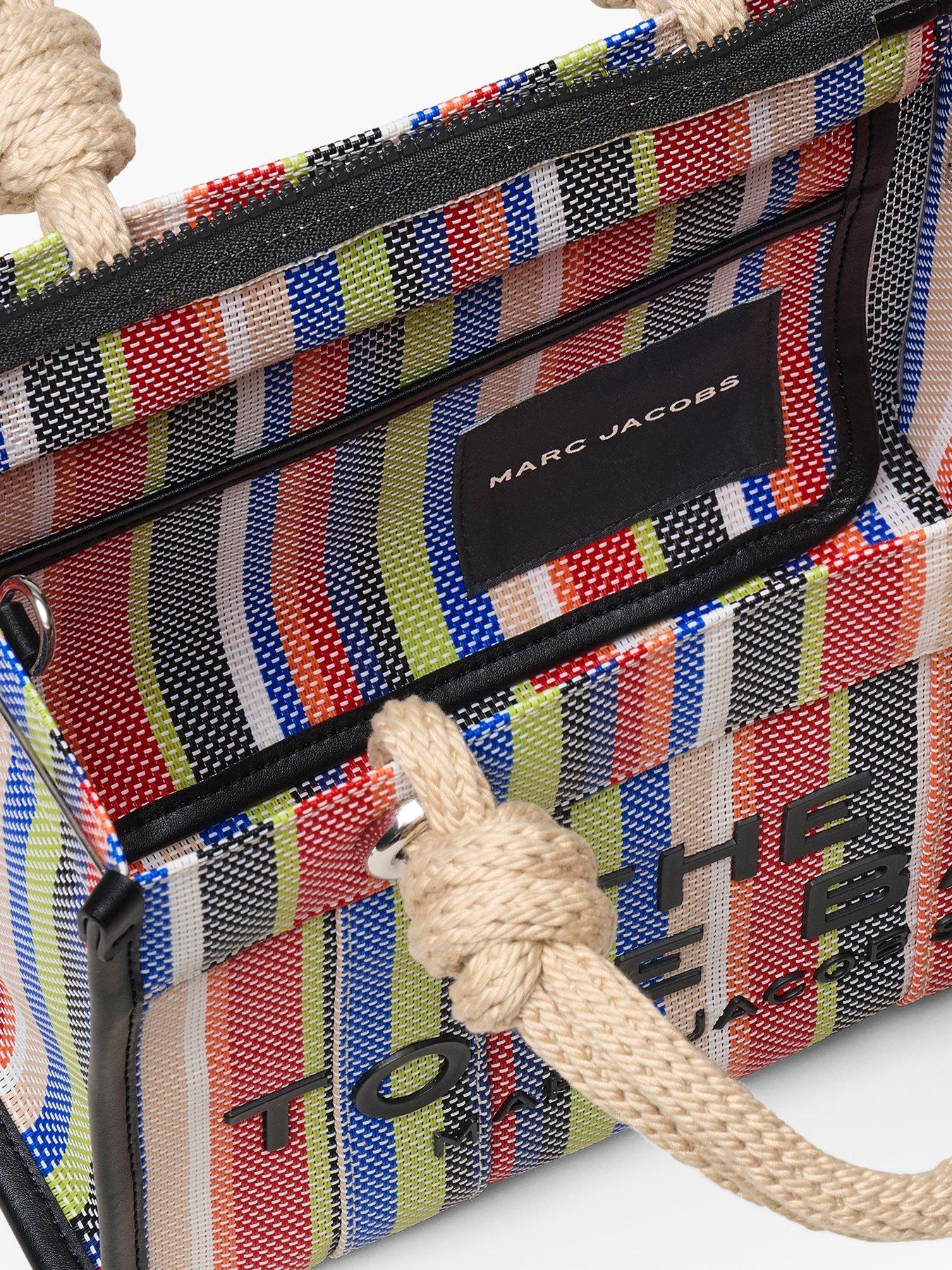 Image 4 of 5 of MARC JACOBS The Stripe Mesh Small Tote Bag