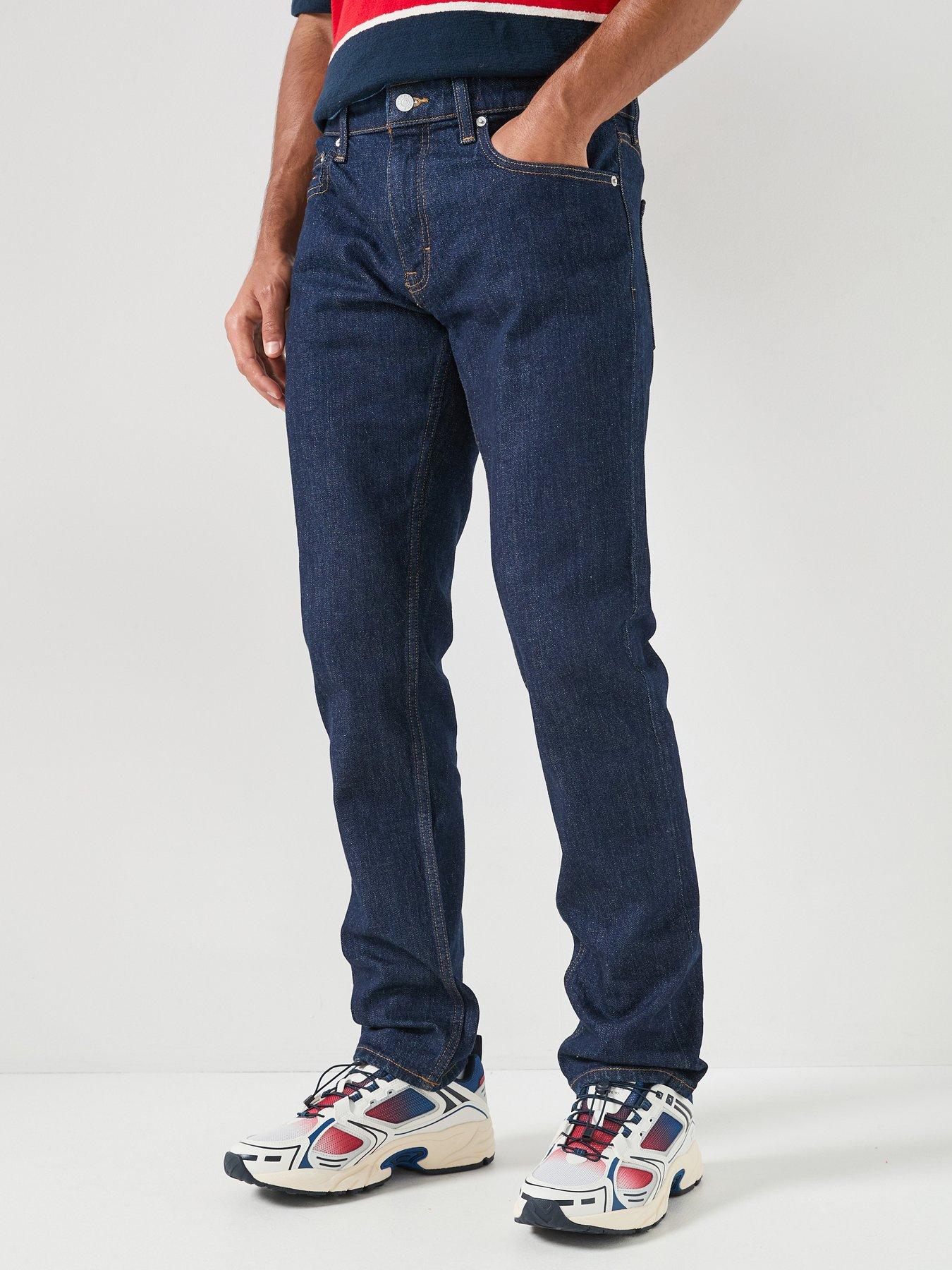 Tommy Jeans Scanton Slim Fit Denim Jeans - Dark Blue