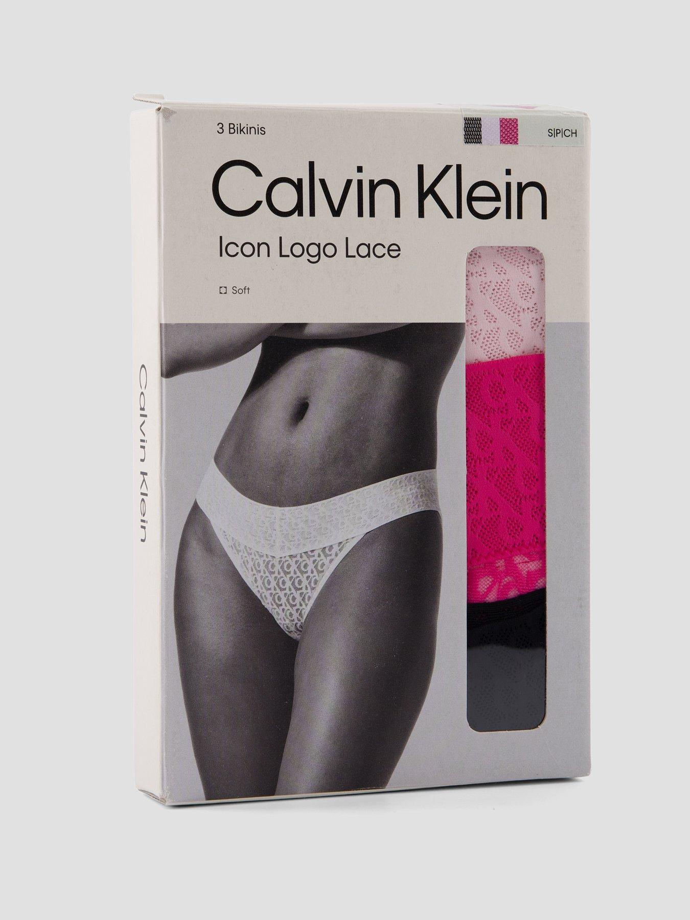 Image 6 of 6 of Calvin Klein Low Rise Bikini 3Pk