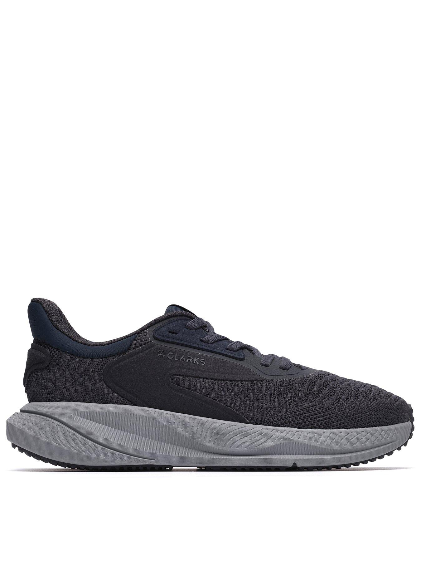 Clarks Pace Move Trainer, Navy, Size 6, Men