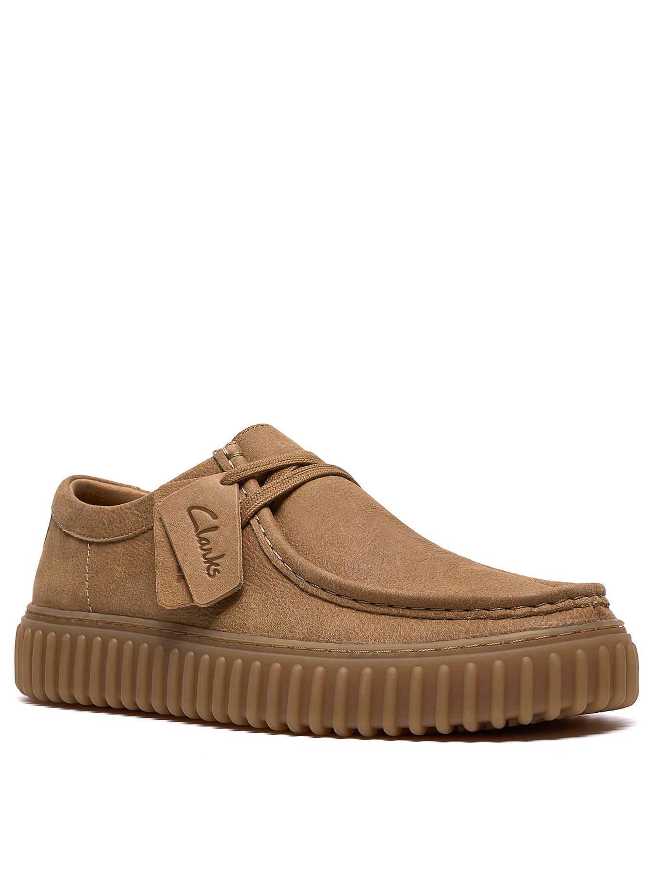 Image 2 of 7 of Clarks Torhill Lo Lace Up Shoes - Light Brown