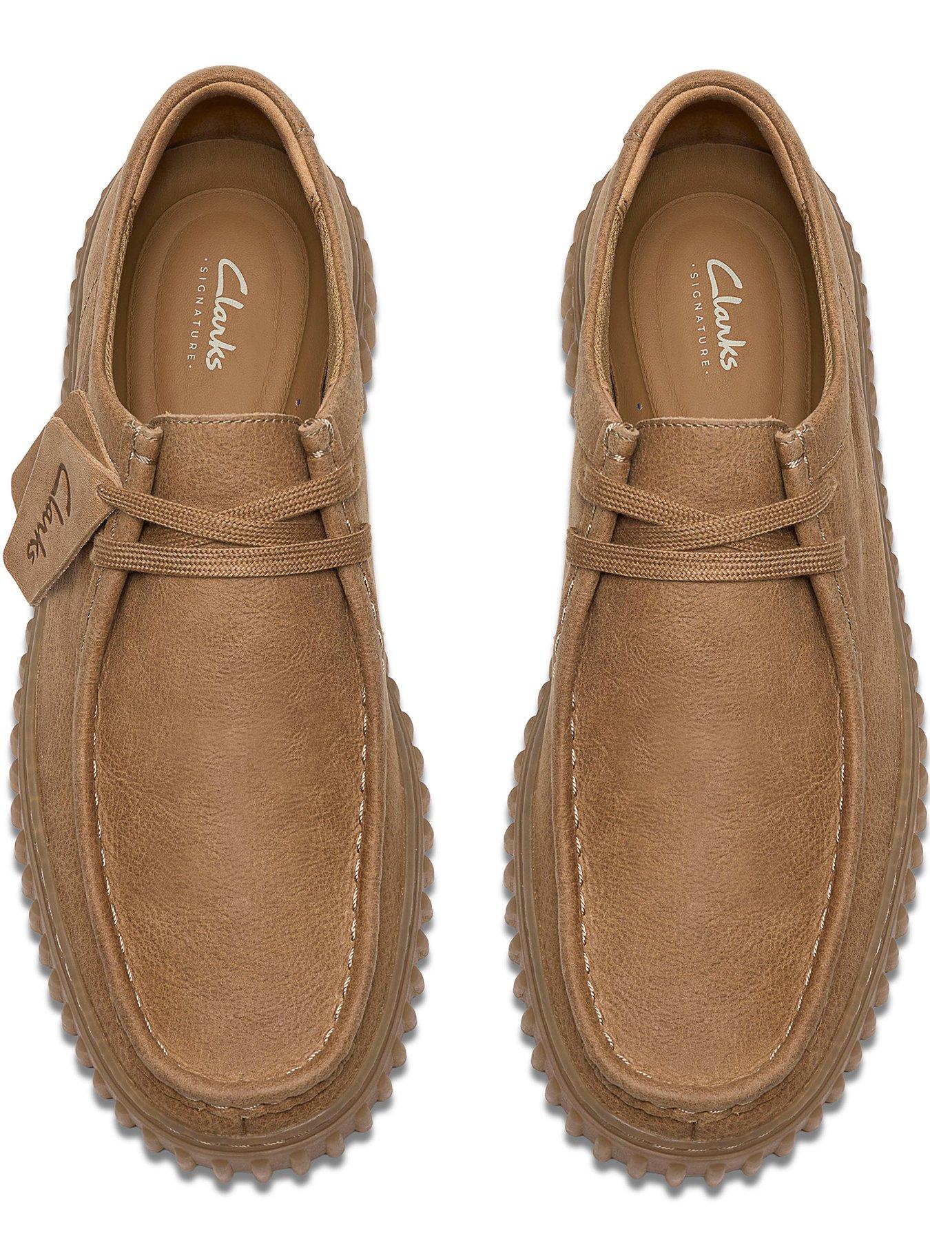 Image 4 of 7 of Clarks Torhill Lo Lace Up Shoes - Light Brown