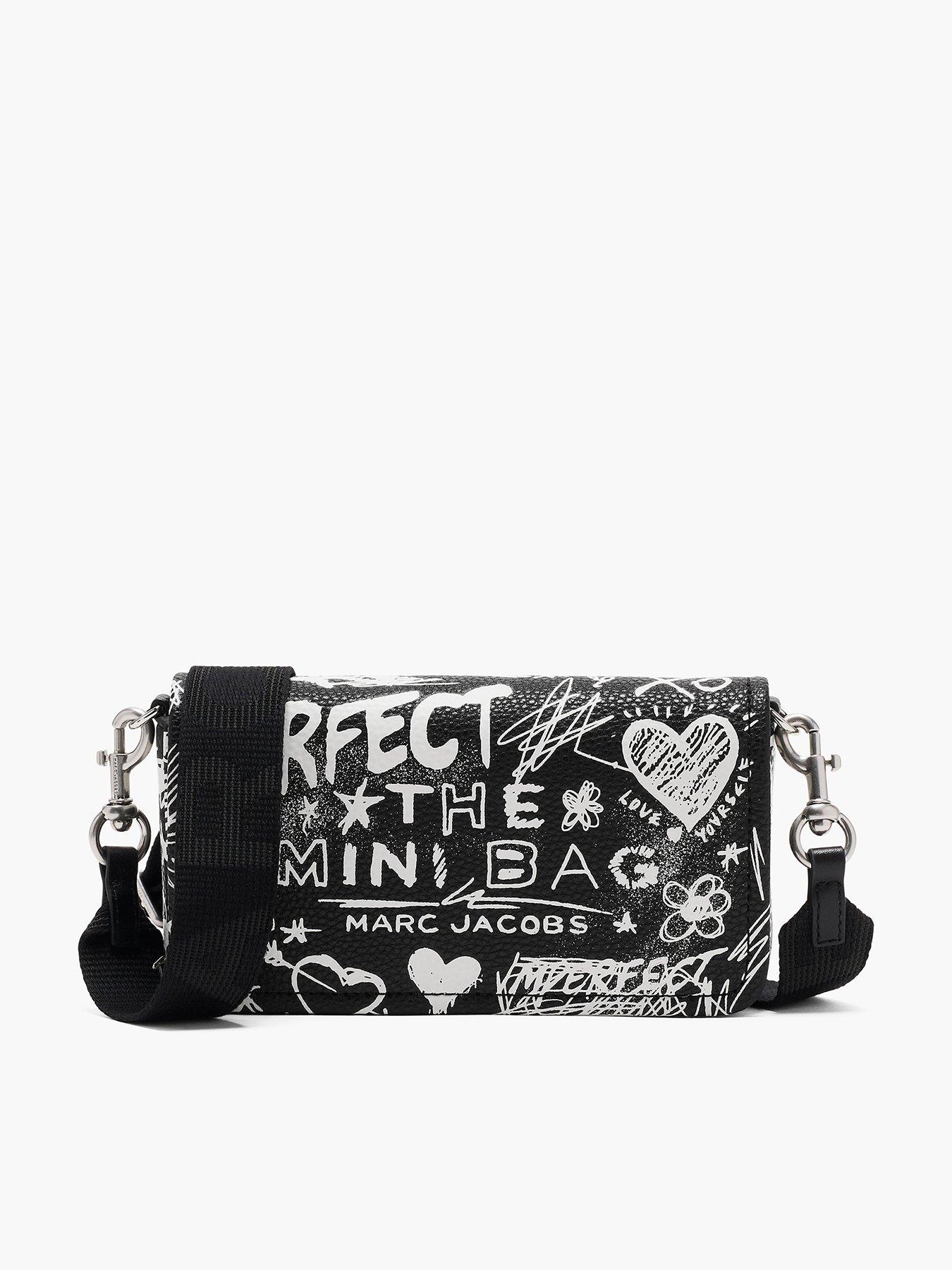 MARC JACOBS The Mini Bag Scribble - Black