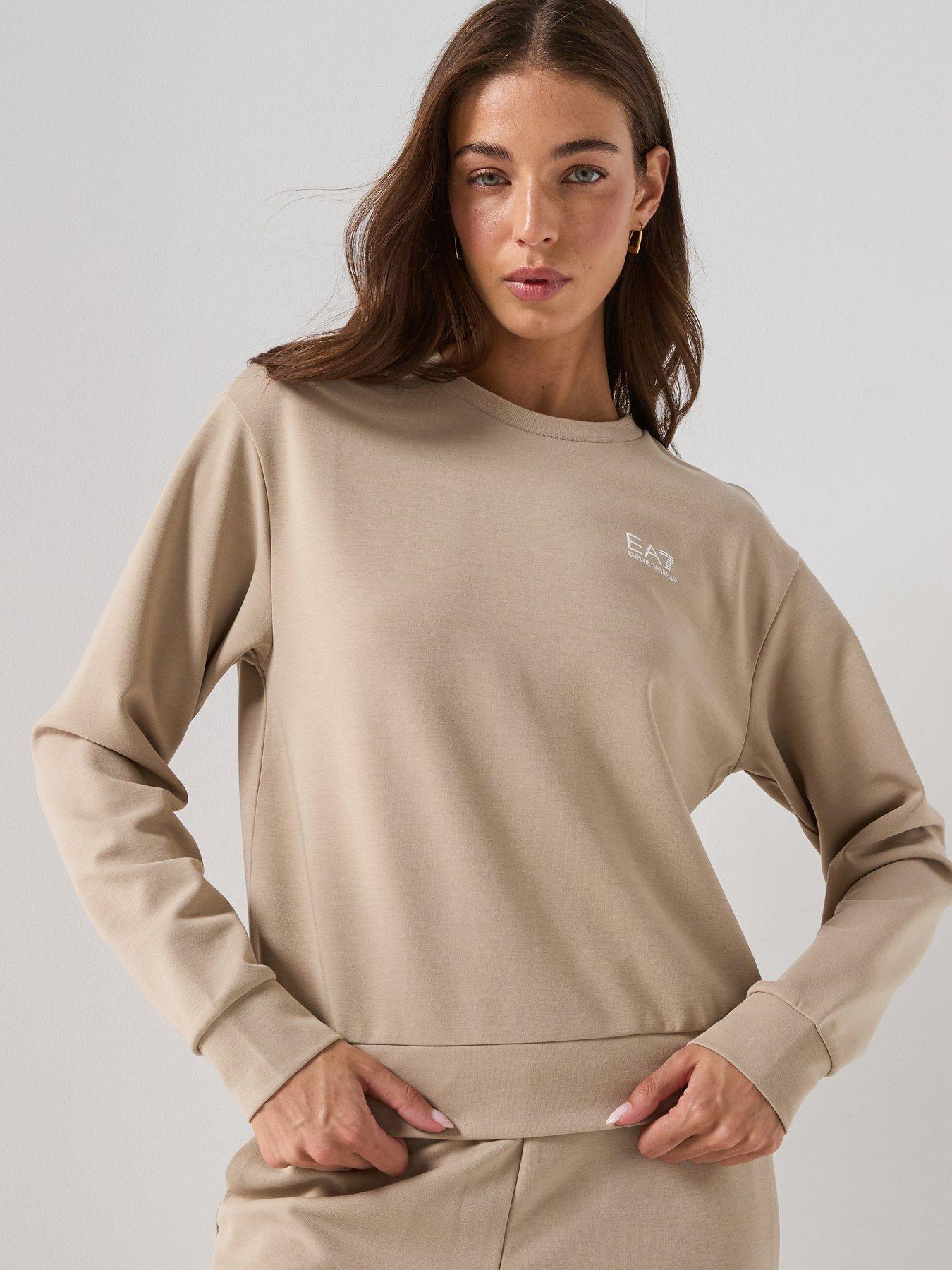 EA7 Emporio Armani Natural Ventus7 Technical Top - Beige