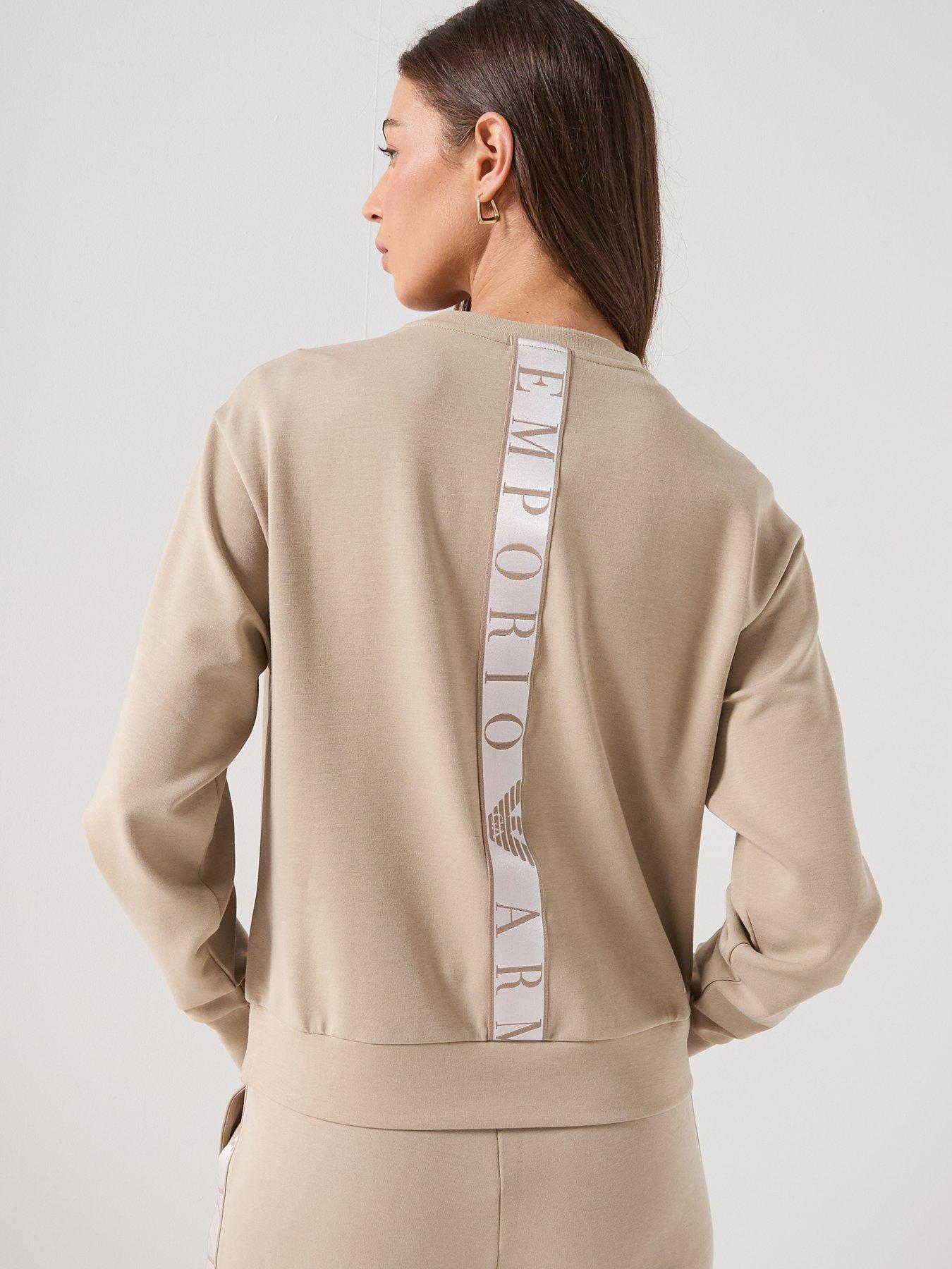 Image 2 of 5 of EA7 Emporio Armani Natural Ventus7 Technical Top - Beige