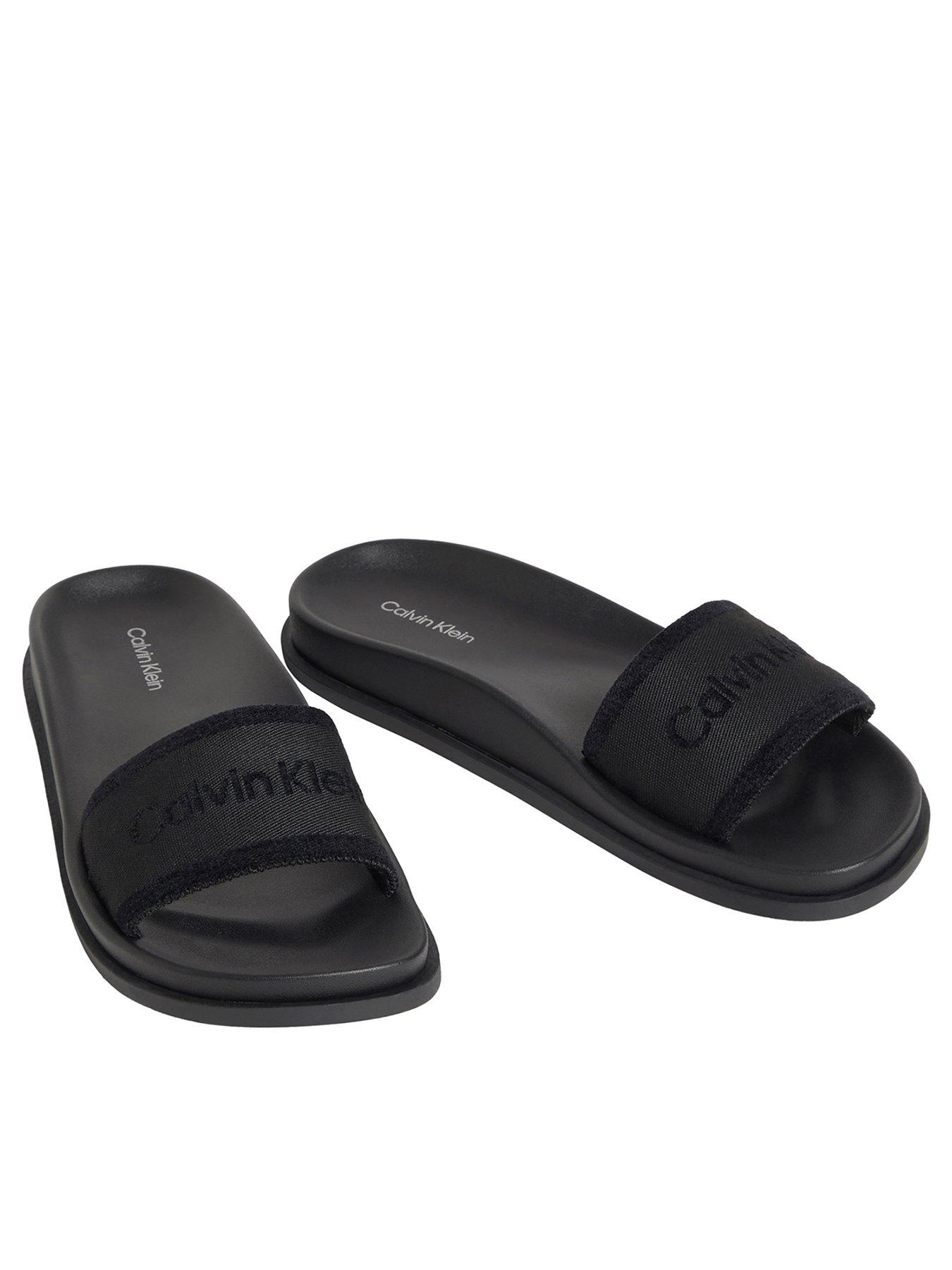Calvin Klein City Sandal Mule Webbing