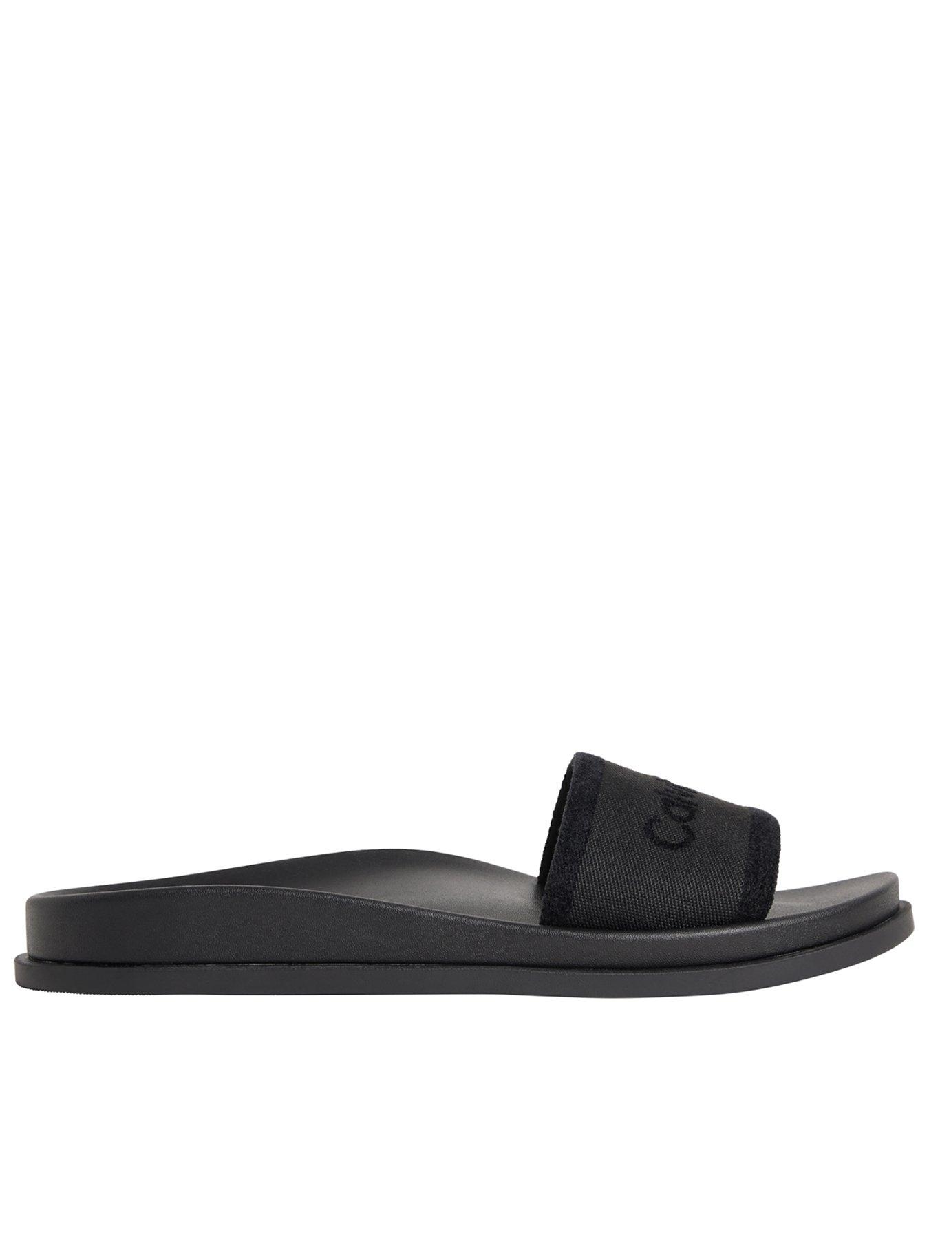 Calvin Klein City Sandal Mule Webbing