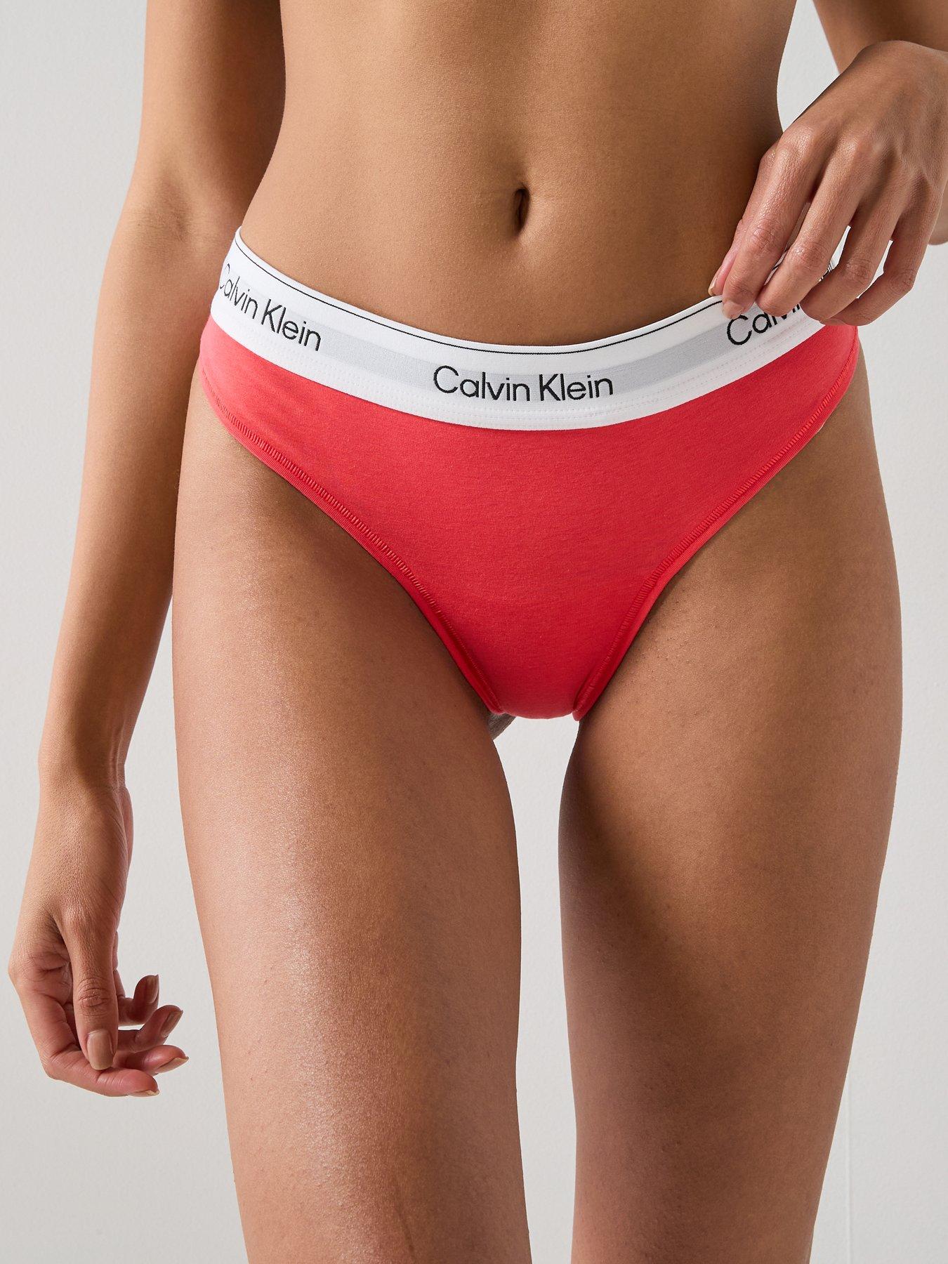Image 4 of 6 of Calvin Klein Thong 2Pk - Pink