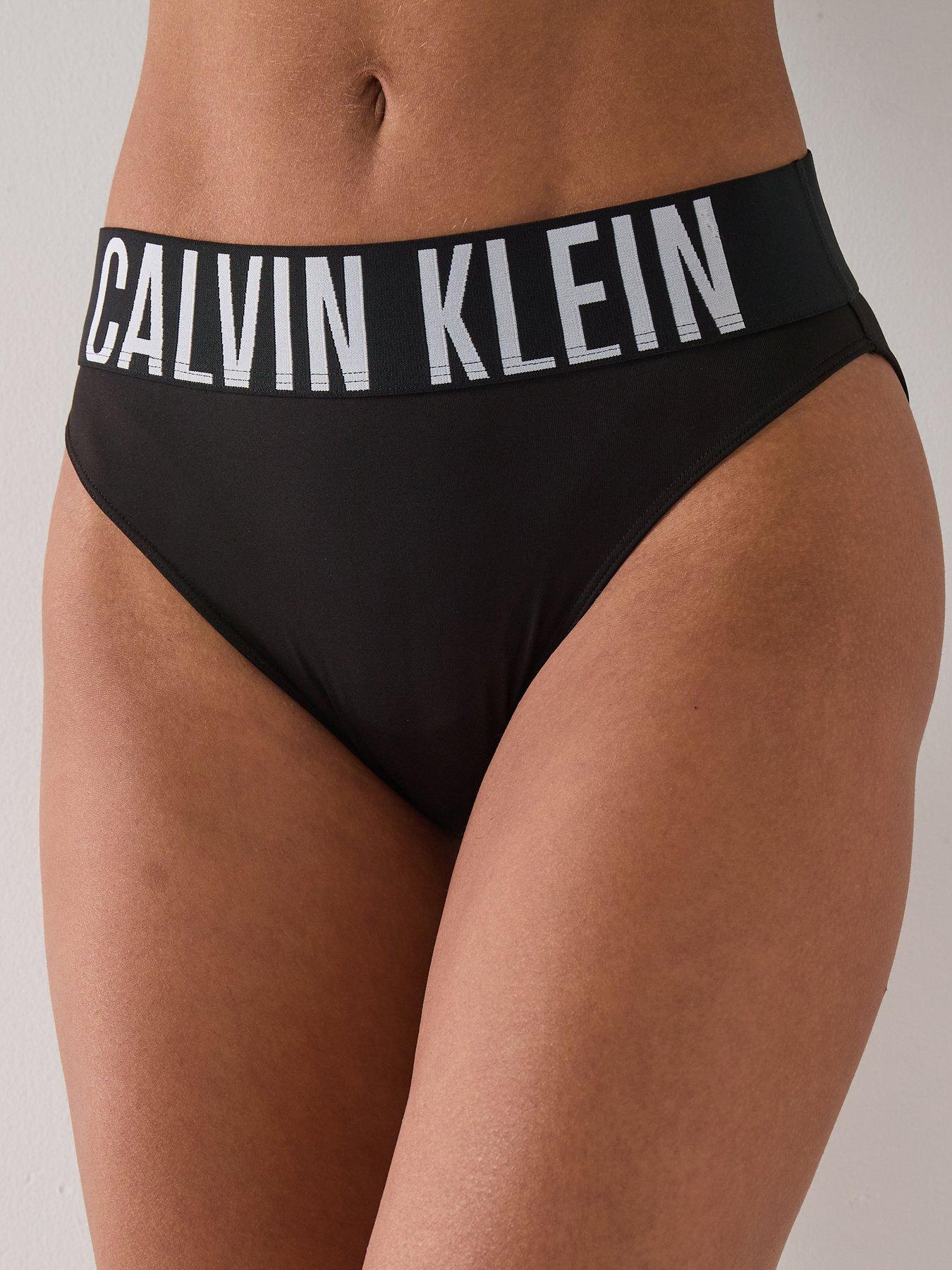 Calvin Klein High Waist Bikini - Black