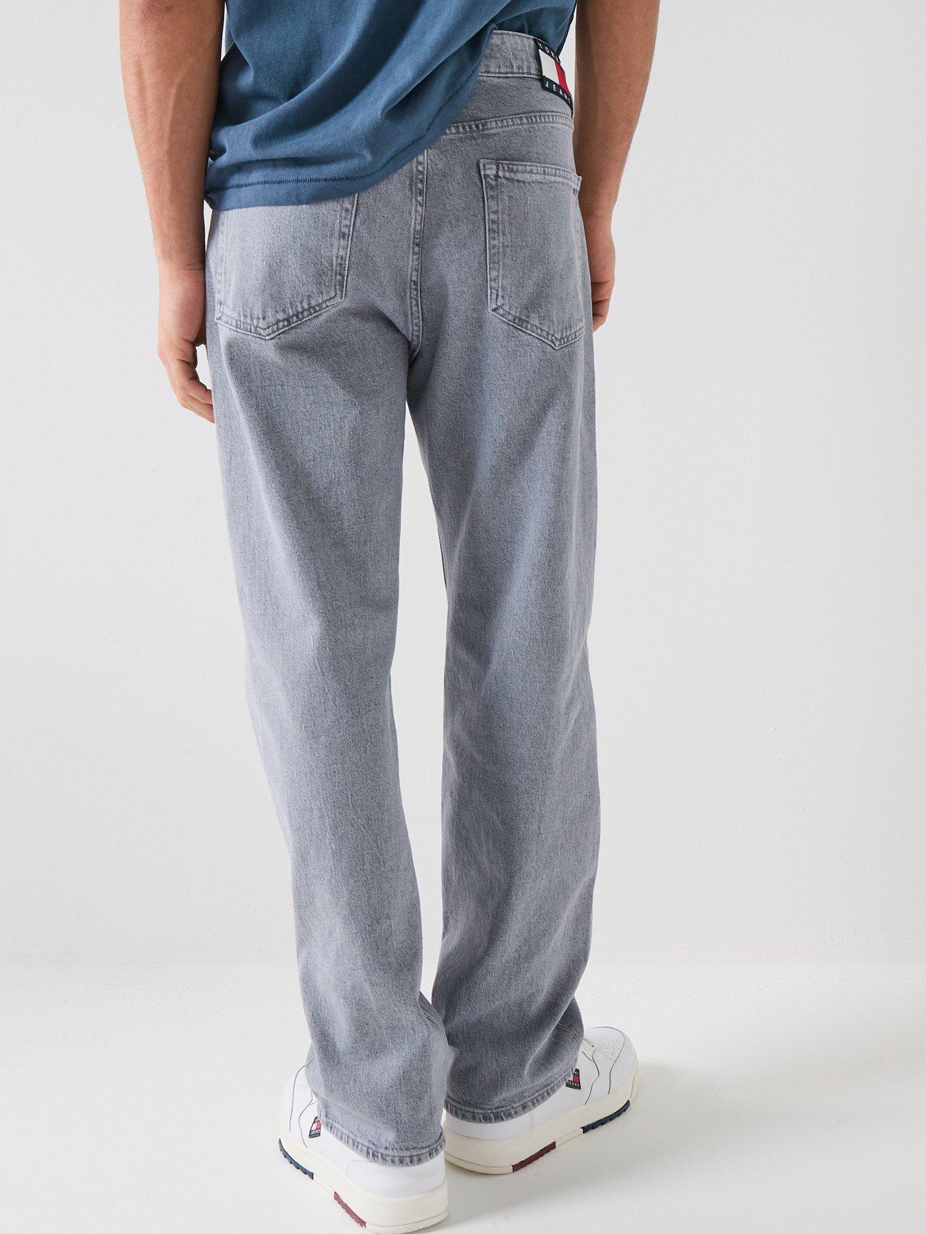 Image 2 of 5 of Tommy Jeans Otis Straight Jeans - Denim Grey