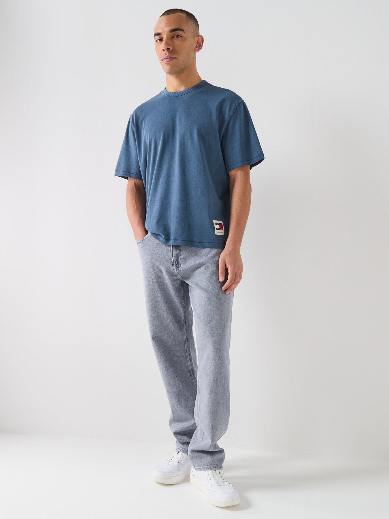 Image 3 of 5 of Tommy Jeans Otis Straight Jeans - Denim Grey