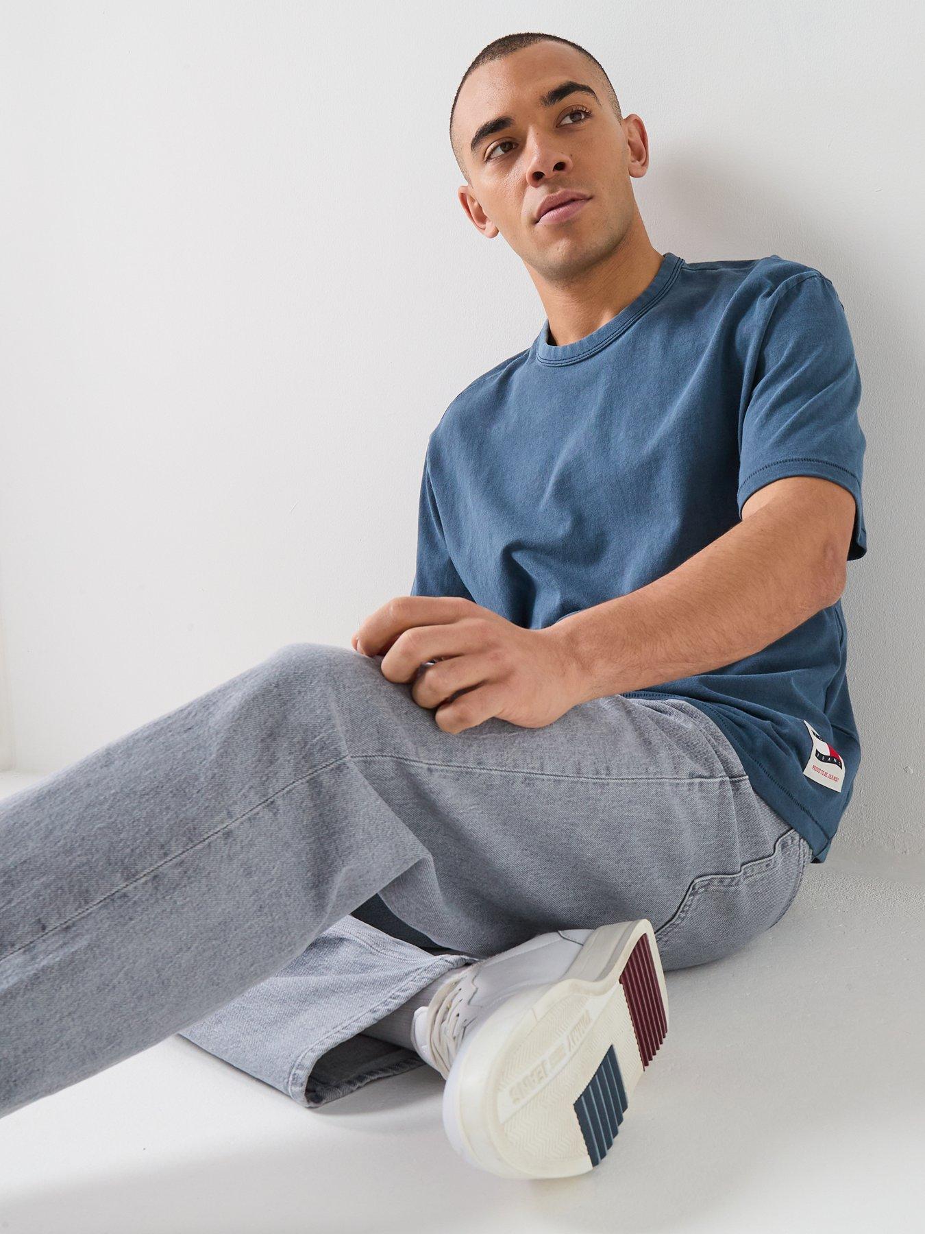 Image 5 of 5 of Tommy Jeans Otis Straight Jeans - Denim Grey