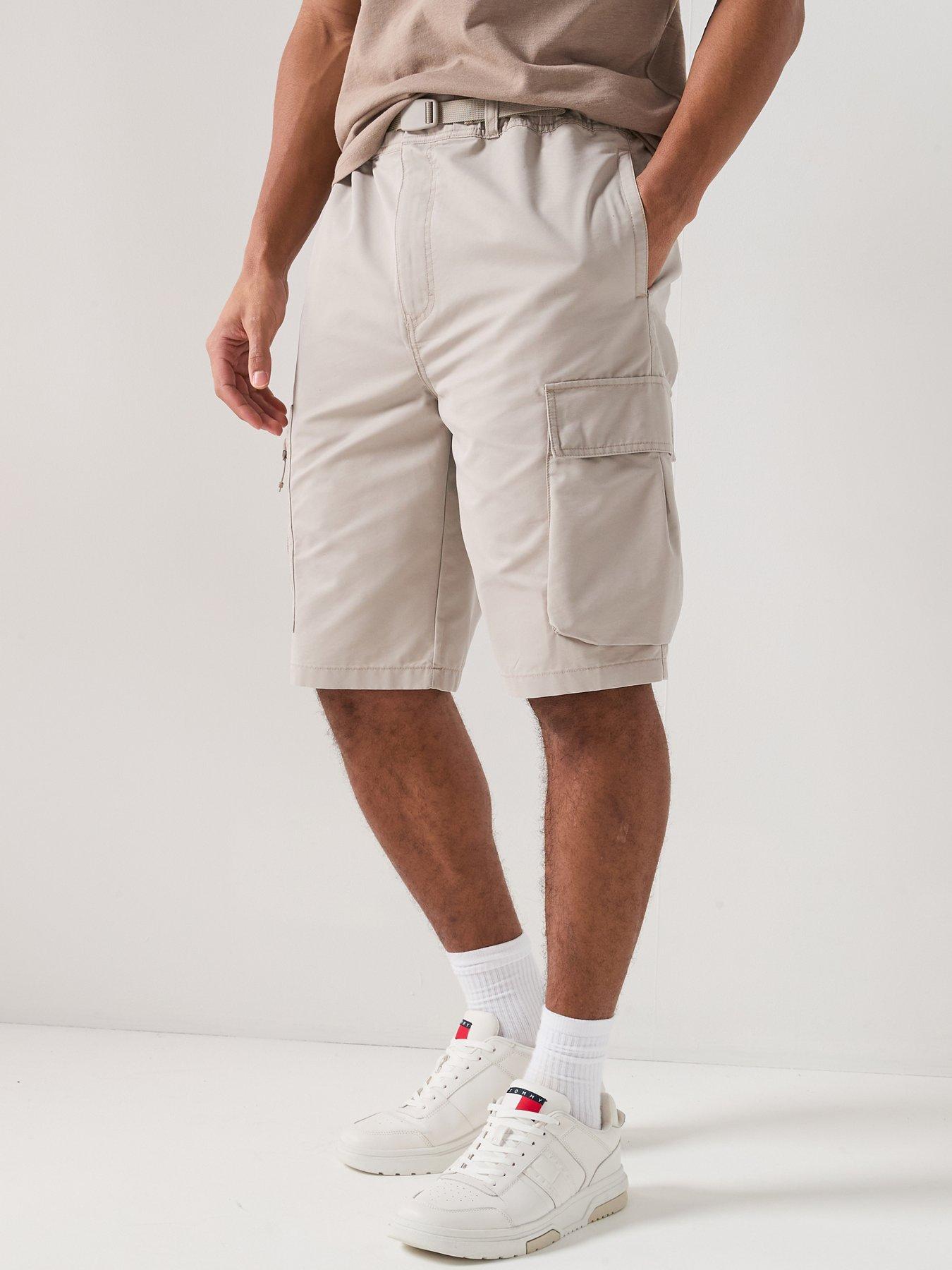 Tommy Jeans Utility Cargo Shorts - Limestone Dust