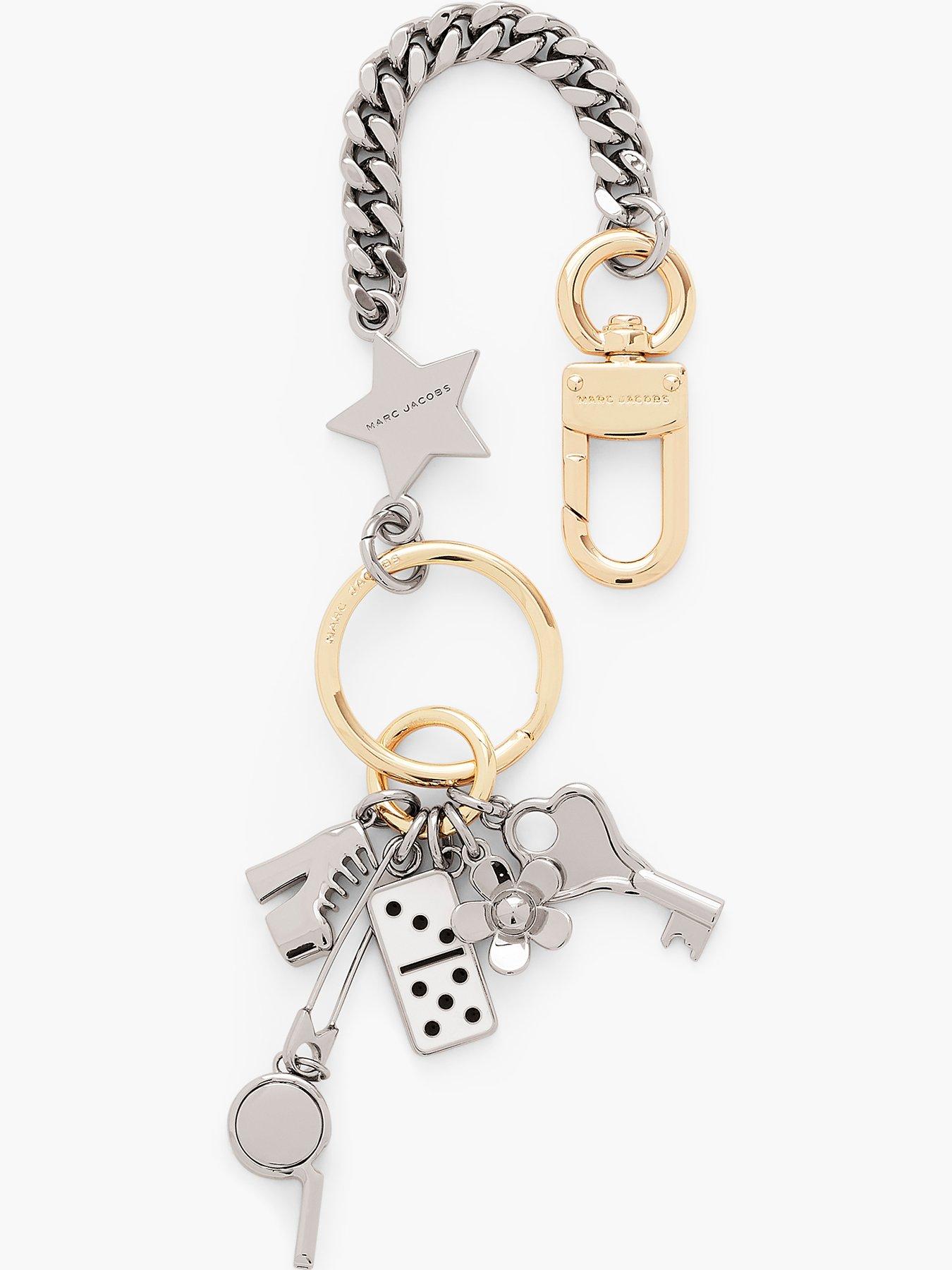 MARC JACOBS The Domino Effect Cluster Bag Charm - Silver